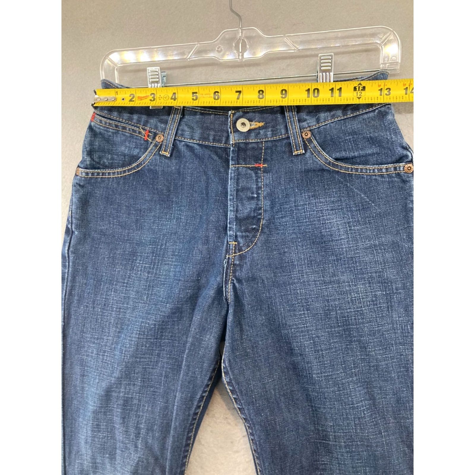 Levi's Levi's Jeans Womens Red Tab 28JR M Bootcut Denim USA MADE Pocket 5-Pocket Design Size 28" / US 6 / IT 42 - 2 Thumbnail