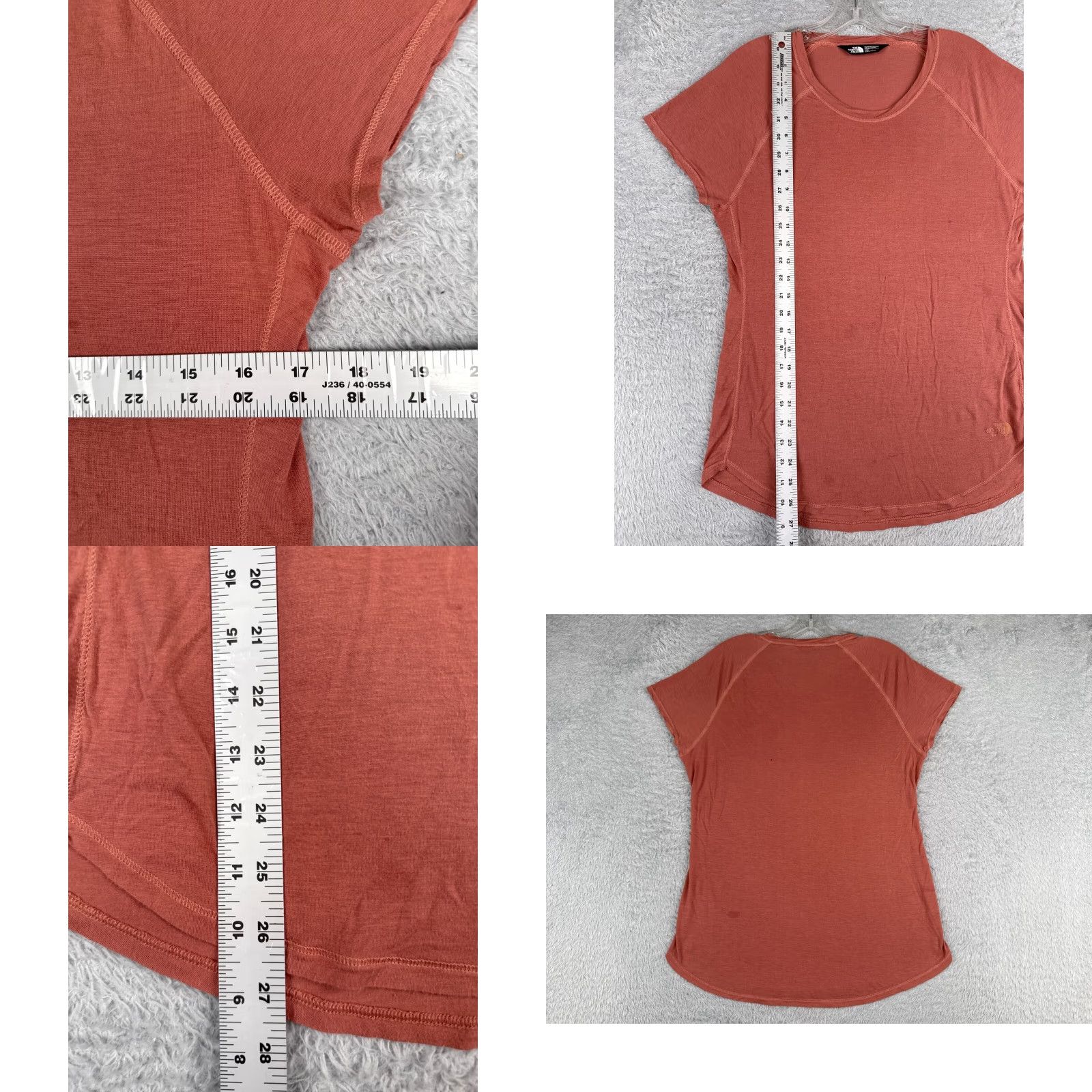 The North Face The North Face Shirt Womens Large Pink Short Sleeve Crew Neck Polyester READ Size L / US 10 / IT 46 - 8 Thumbnail