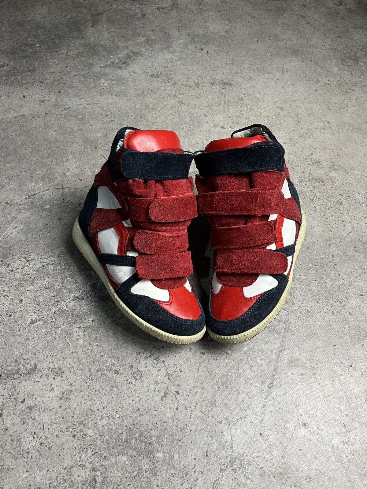 Other 📌Unbranded like Isabel Marant Style Bekett Wedge Sneakers Size US 5 / IT 35 - 1 Thumbnail
