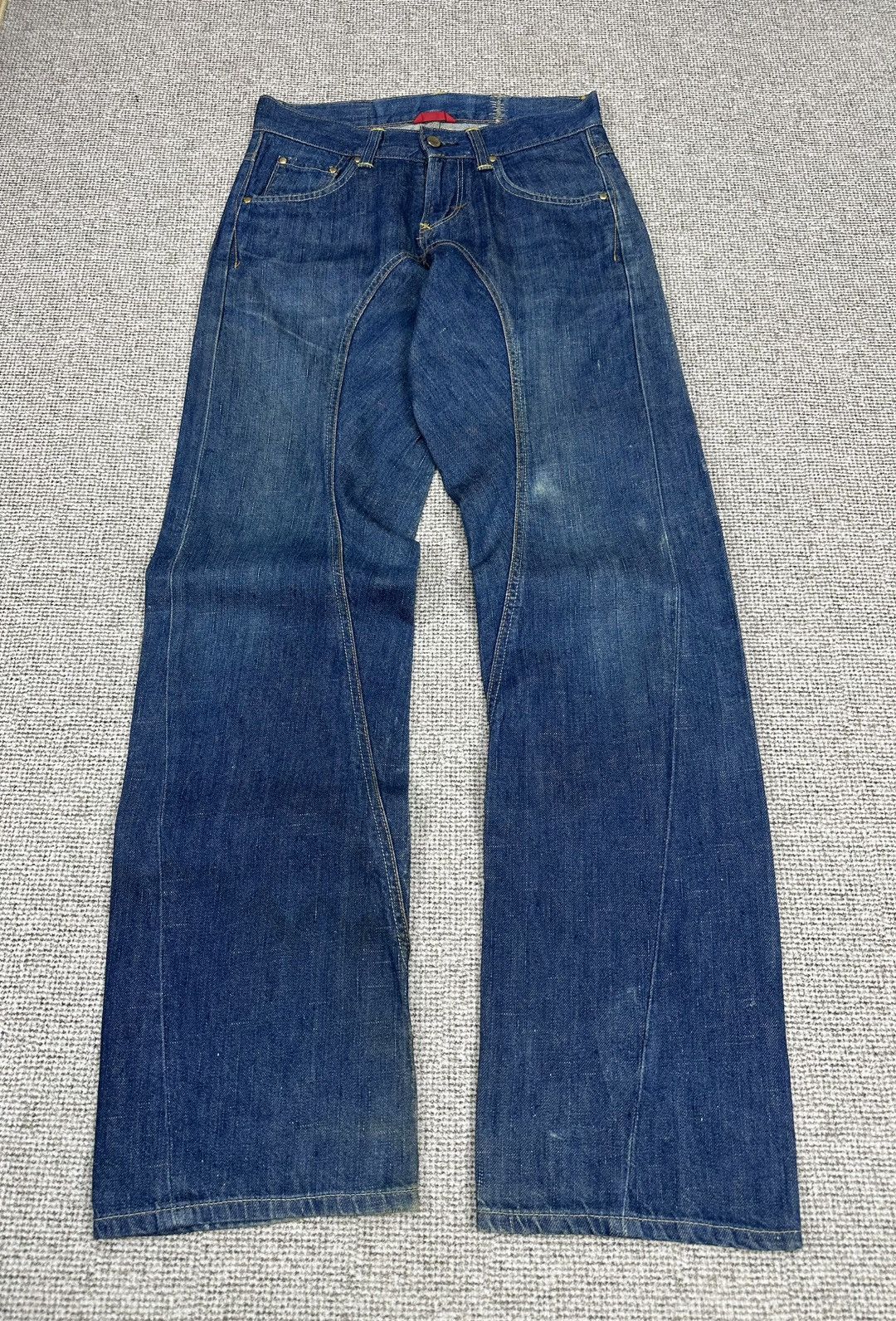 Edwin Vintage Edwin E Function Tapered Wideleg Denim 30x35 D787 Size US 30 / EU 46 - 1 Thumbnail