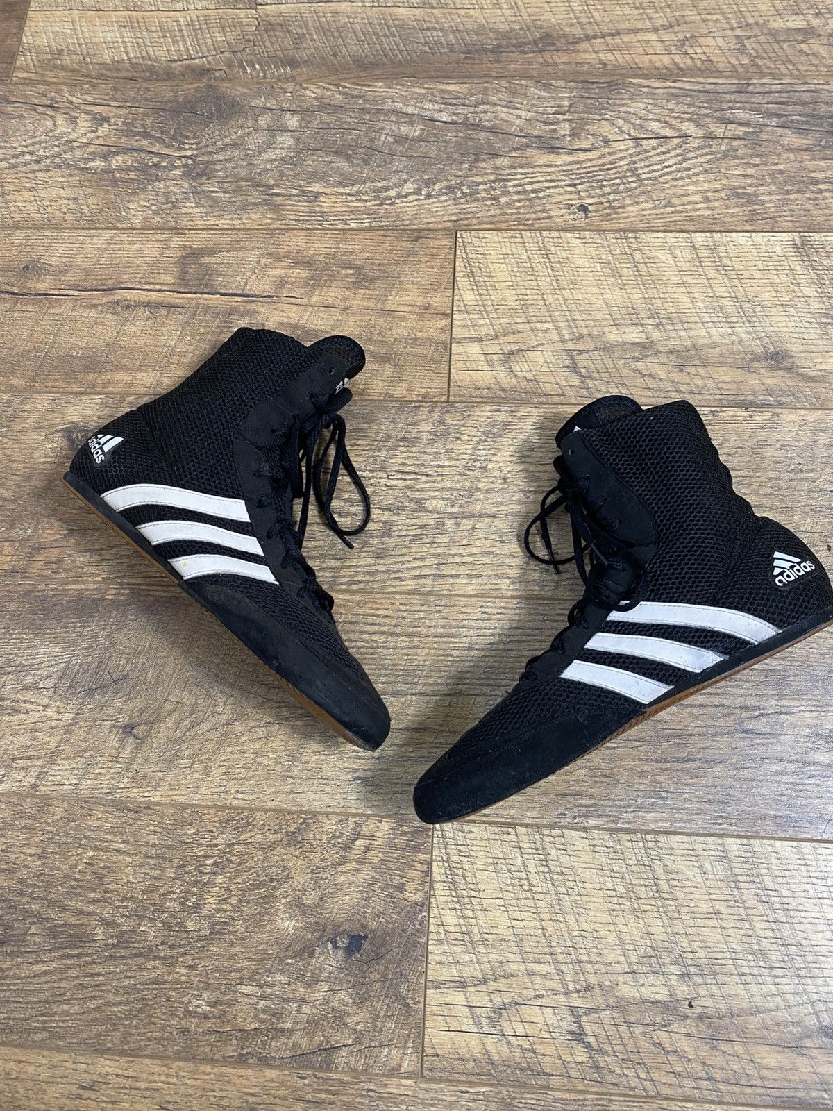 Adidas Adidas Box Hog Boxing Boots / Wrestling Shoes US 12.5 Size US 12.5 / EU 45-46 - 1 Thumbnail