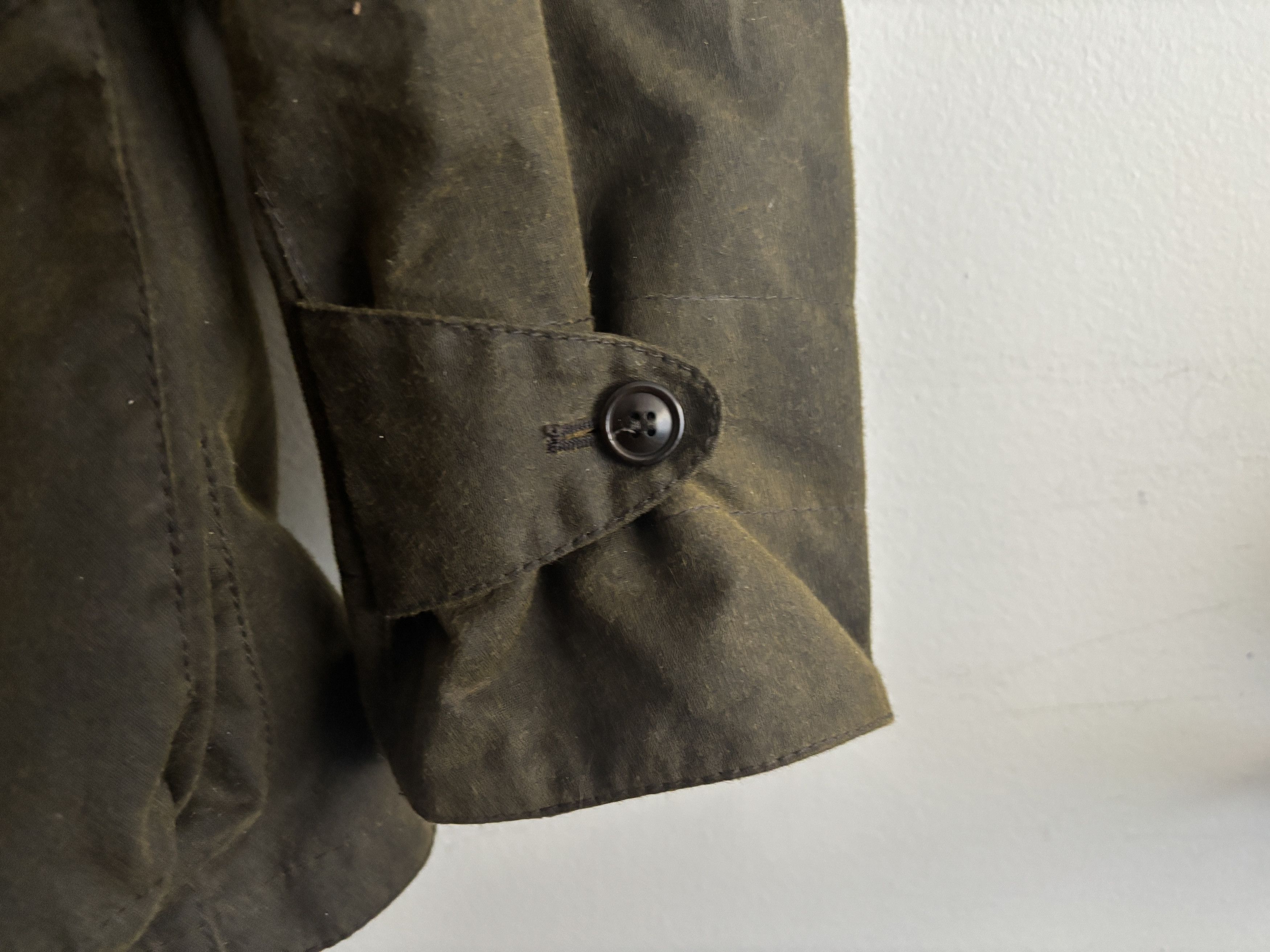 Barbour $1100 Supa Corbridge Waxed Cotton Jacket,Pile Lining L- XL Size US XL / EU 56 / 4 - 13 Thumbnail