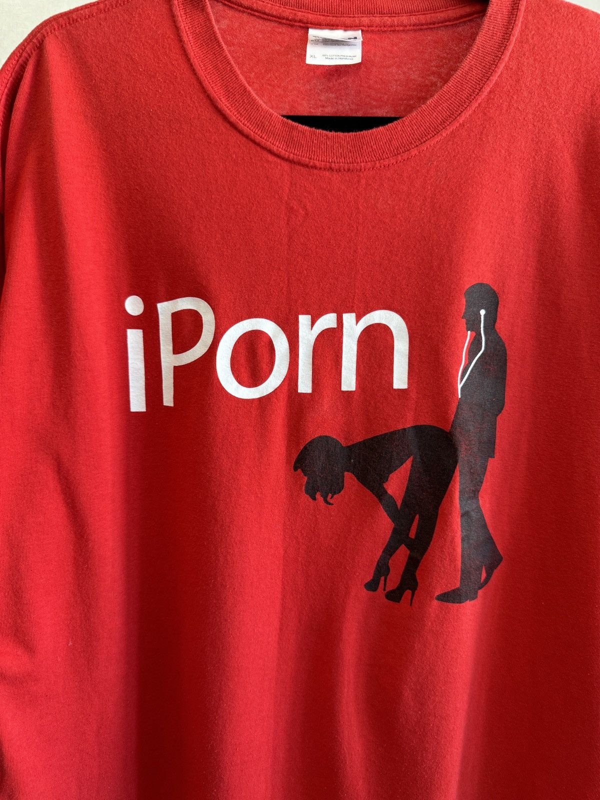 Gildan iPorn Gildan Vintage y2k Sex Sexy Girl Porn Star Red Tee Size US XL / EU 56 / 4 - 4 Thumbnail