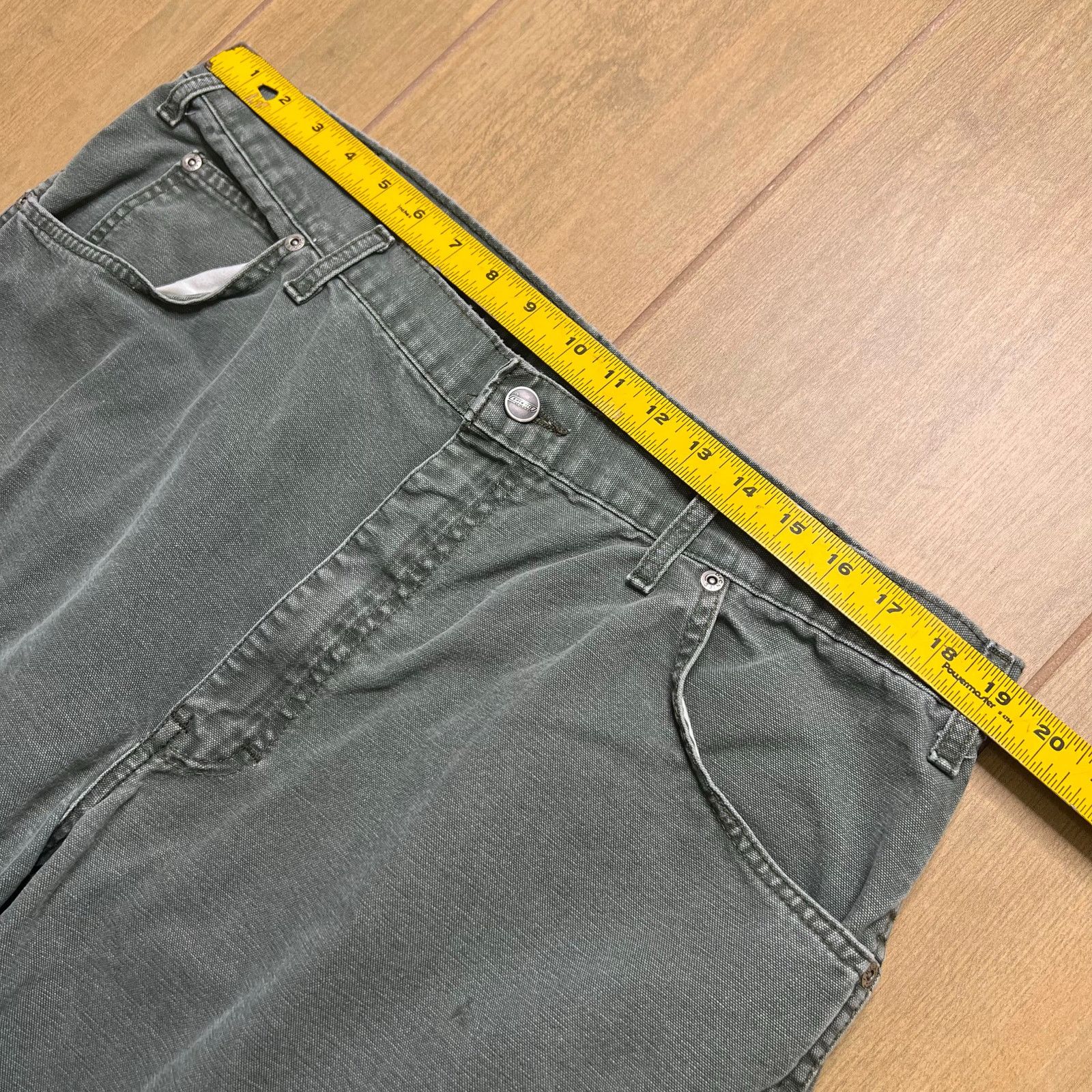 Dickies Vintage Dickies Cargo Shorts Sz 40 Relaxed Fit Green Y2K Size US 40 / EU 56 - 5 Thumbnail