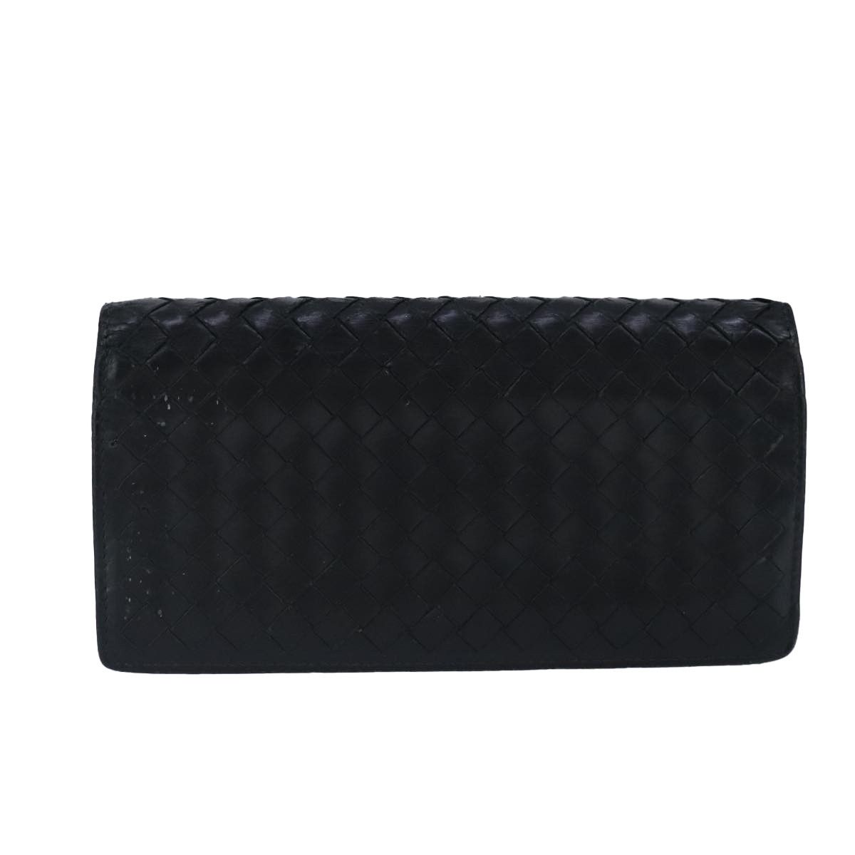 Bottega Veneta Intrecciato Black Leather Wallet (Pre-Owned) Size ONE SIZE - 1 Thumbnail