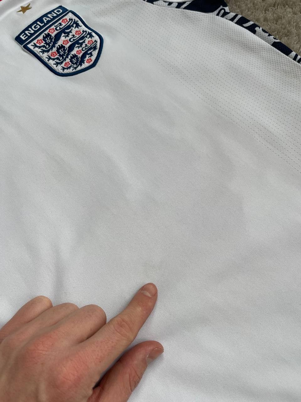 Umbro × Vintage ENGLAND 2007 2009 HOME SHIRT JERSEY UMBRO LENNON Size US M / EU 48-50 / 2 - 9 Thumbnail