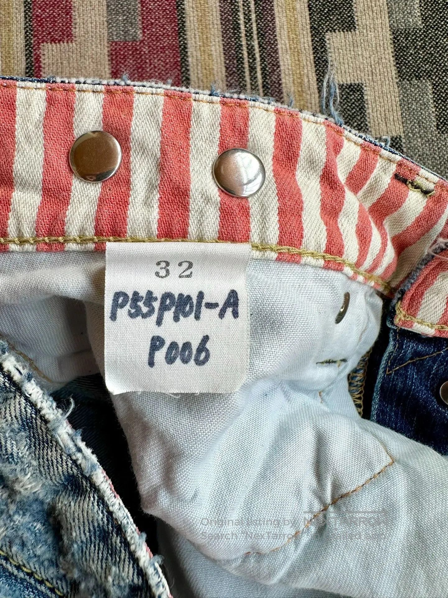 Prps prps distressed heavy washed denim jeans. Size US 32 / EU 48 - 8 Thumbnail