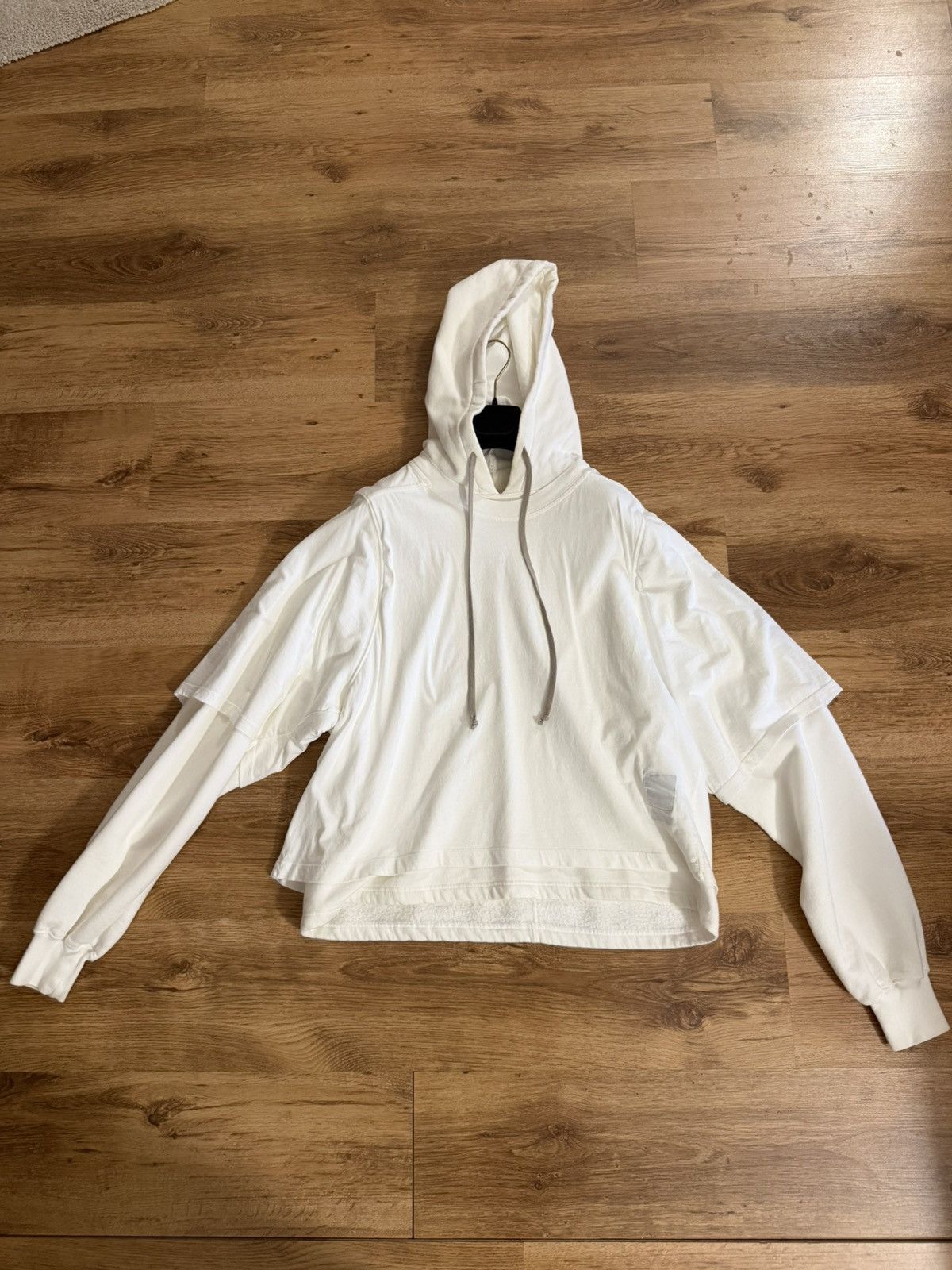 Rick Owens Drkshdw RICK OWENS HOODIE Size US L / EU 52-54 / 3 - 1 Thumbnail