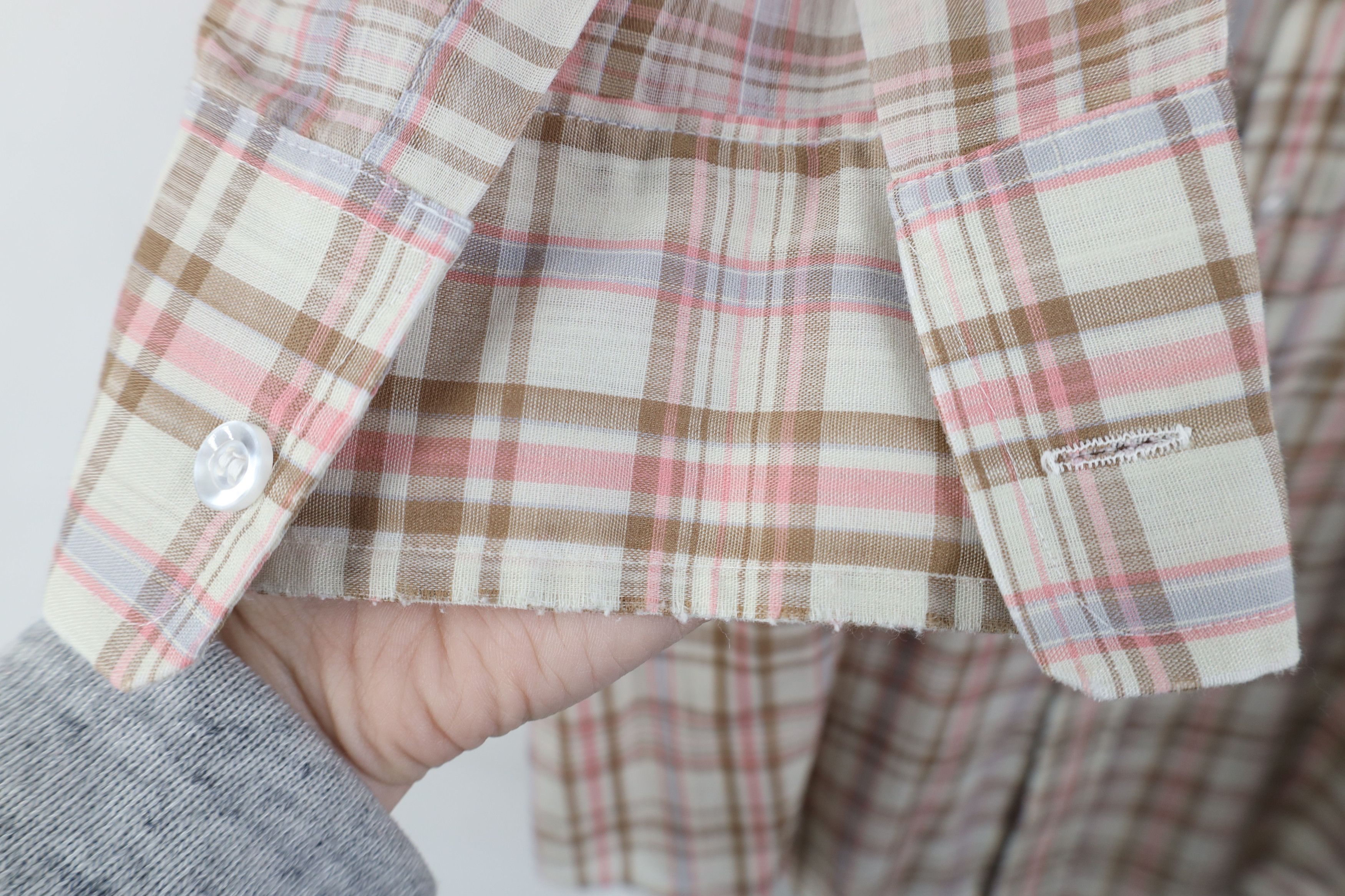 Vintage Vintage 60s 70s Western Collared Button Shirt Plaid USA Size US M / EU 48-50 / 2 - 7 Thumbnail