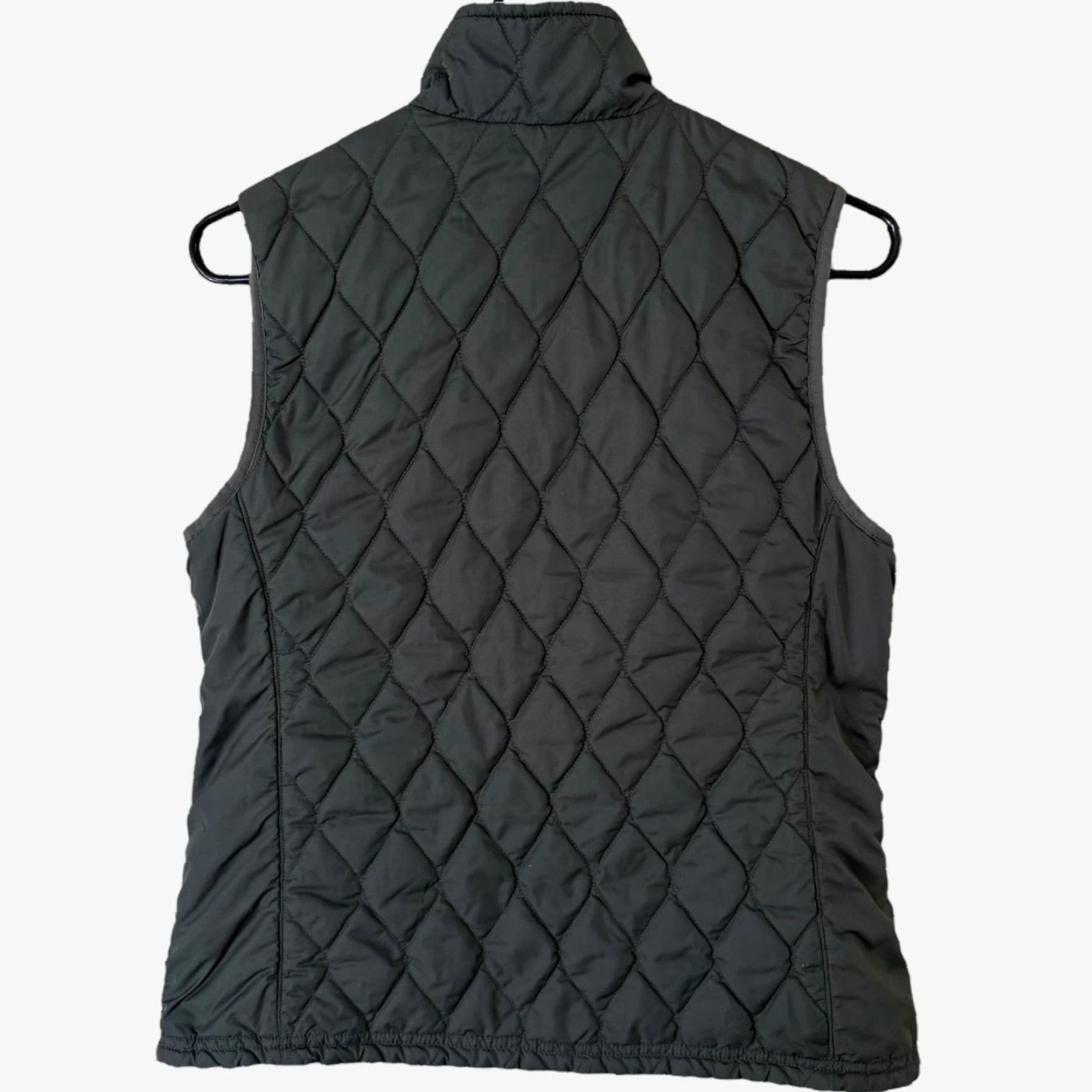 Vintage L.L. Bean Lightweight Reversible Quilted Vest Gray Women’s Small Outdoors Hiking Vest Size S / US 4 / IT 40 - 4 Thumbnail