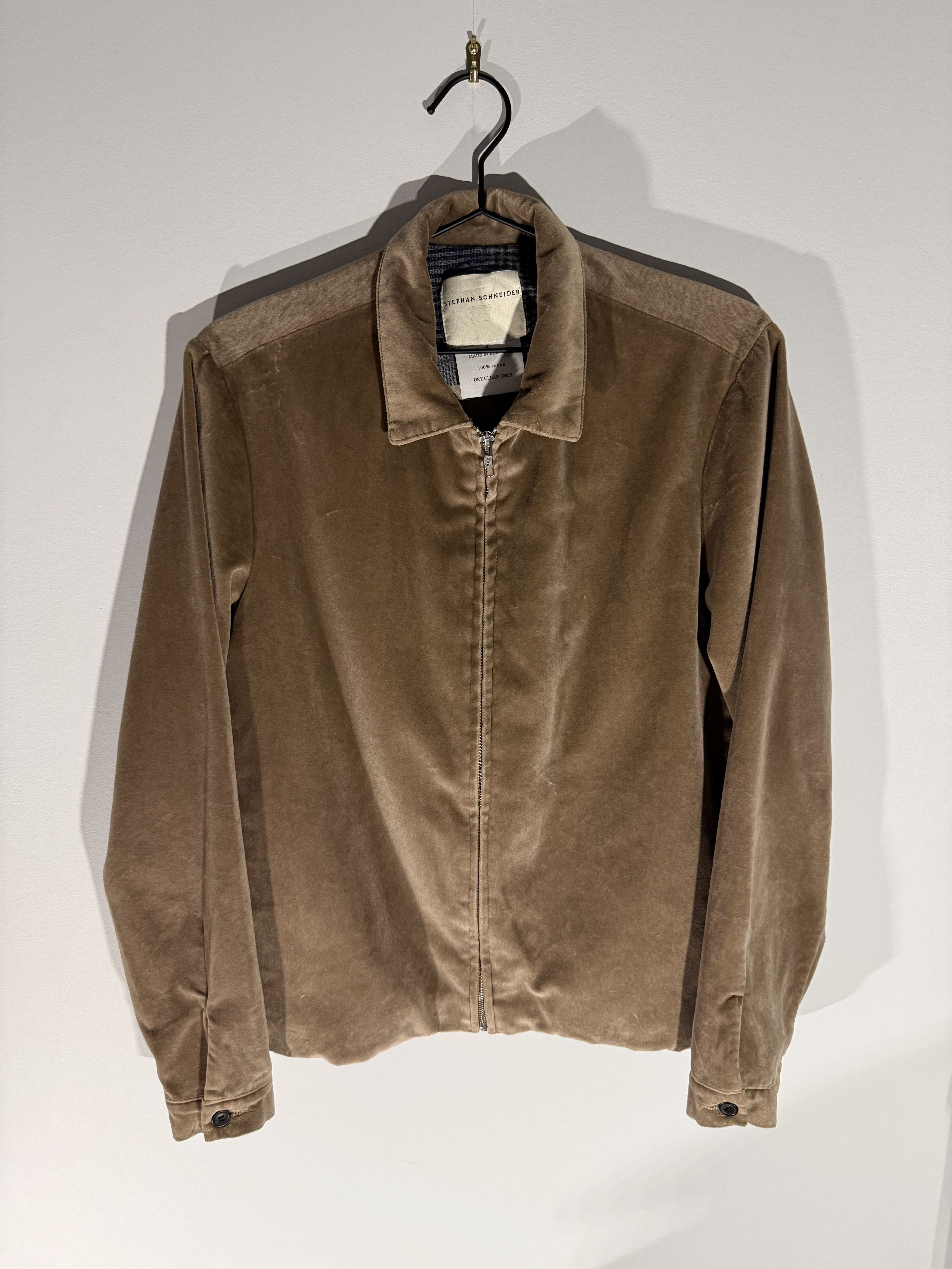 Stephan Schneider Stephan Schneider Cotton Velour Zip Jacket Size US S / EU 44-46 / 1 - 3 Thumbnail