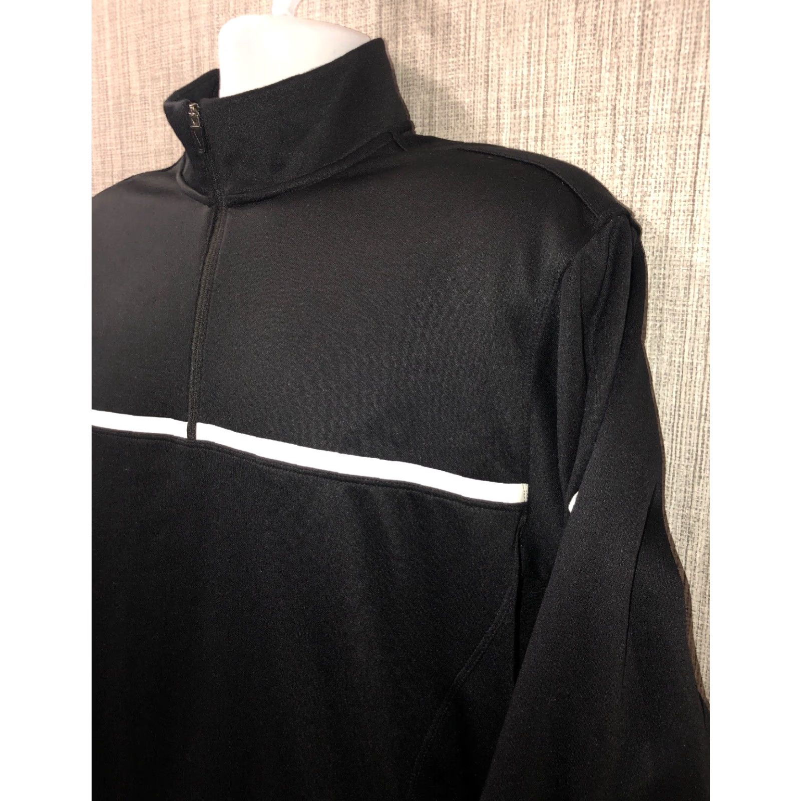 Nike Nike Golf Tour Performance Mens Black Therma Fit 1/2 Zip Pullover Jacket M Black Mens 1/2 Zip Jacket Therma Fit Golf Jacket Size US M / EU 48-50 / 2 - 3 Thumbnail