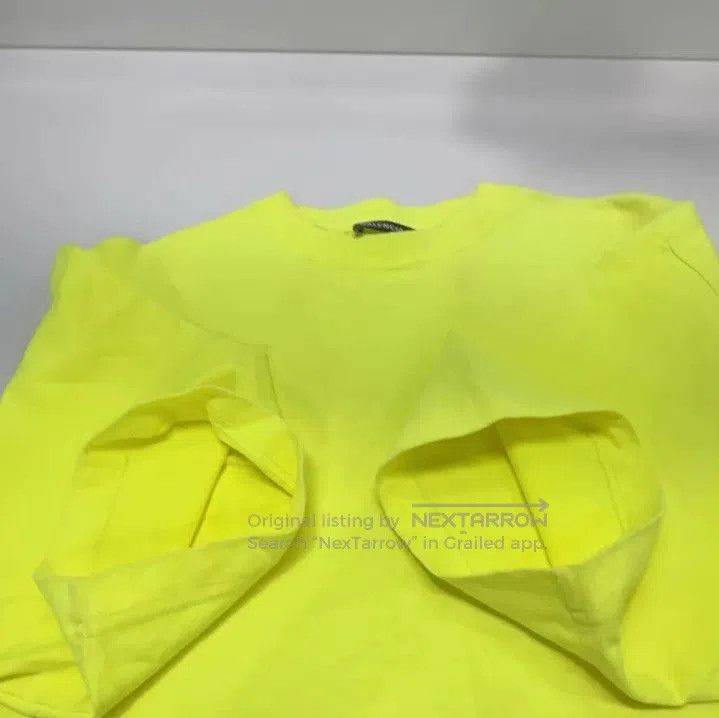 Balenciaga Balenciaga Logo Wave Print Short Sleeve T. Size US XXS / EU 40 - 8 Thumbnail