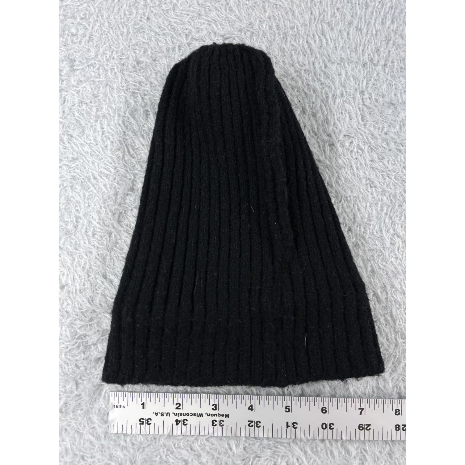 Champion Champion Beanie Headwear One Size Adult Black Knit Polyester Ski Outdoors Hat/Cap Mens Womens Unisex Beanie Size ONE SIZE - 6 Thumbnail