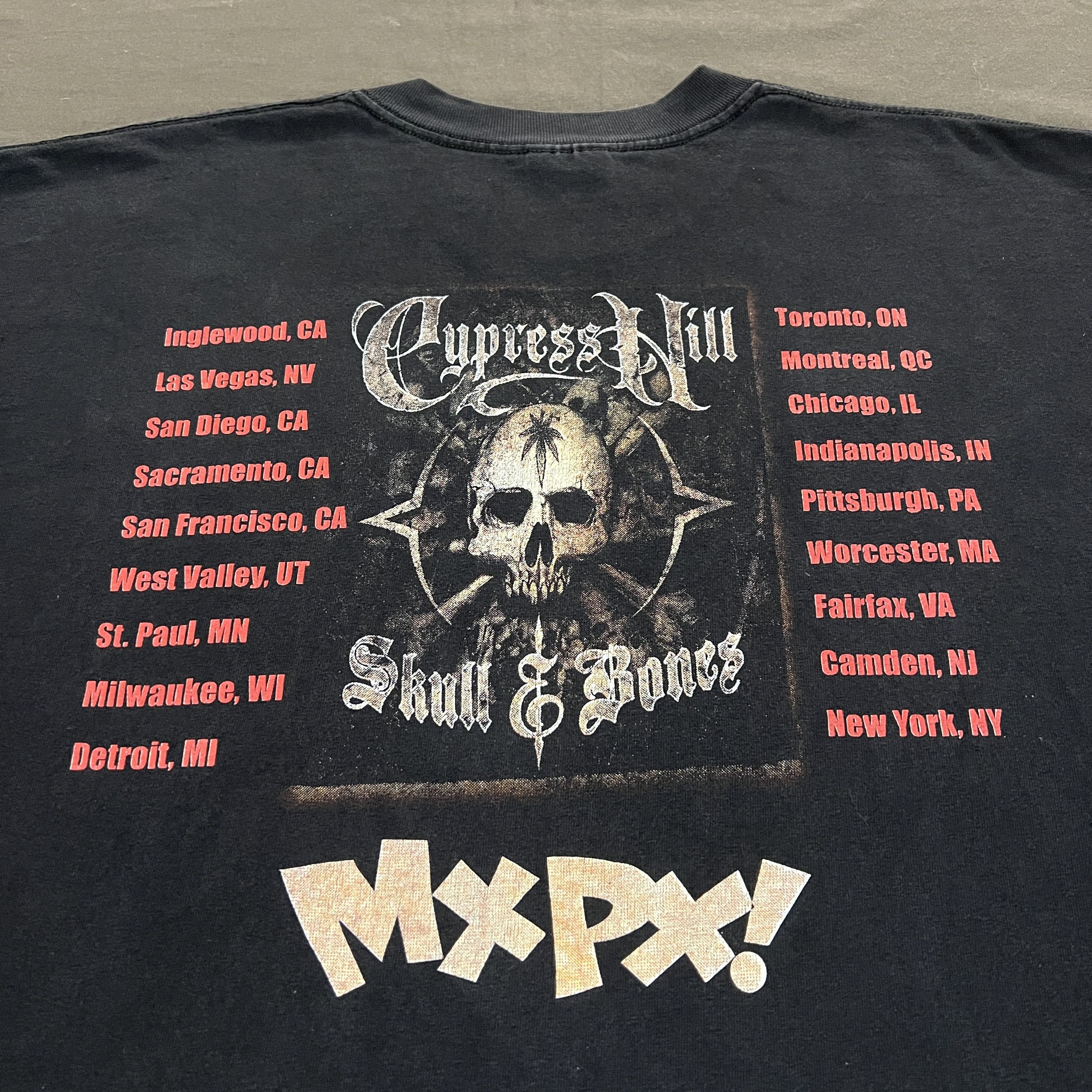 Rap Tees × Vintage Vintage 2000 The Offspring Cypress Hill MxPx Tour Tee XL Size US XL / EU 56 / 4 - 5 Thumbnail