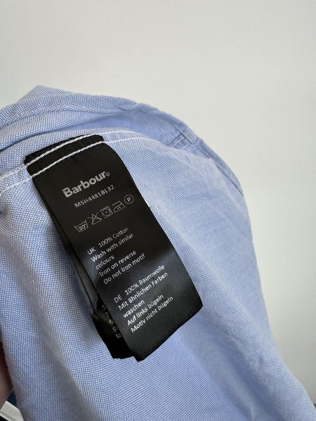 Barbour Barbour Short Sleeve Basic Shirt Size US L / EU 52-54 / 3 - 5 Thumbnail