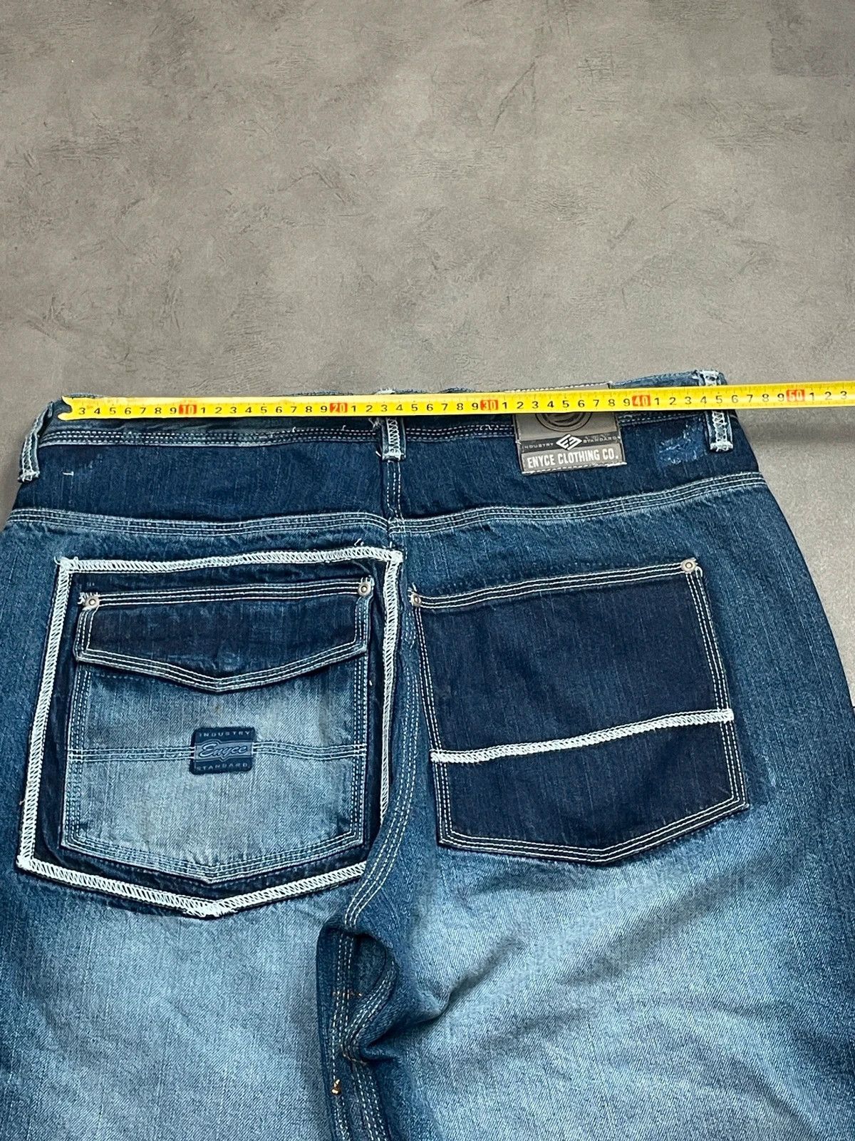 Southpole Y2K SouthPole style painted super baggy jeans Size US 33 - 7 Thumbnail