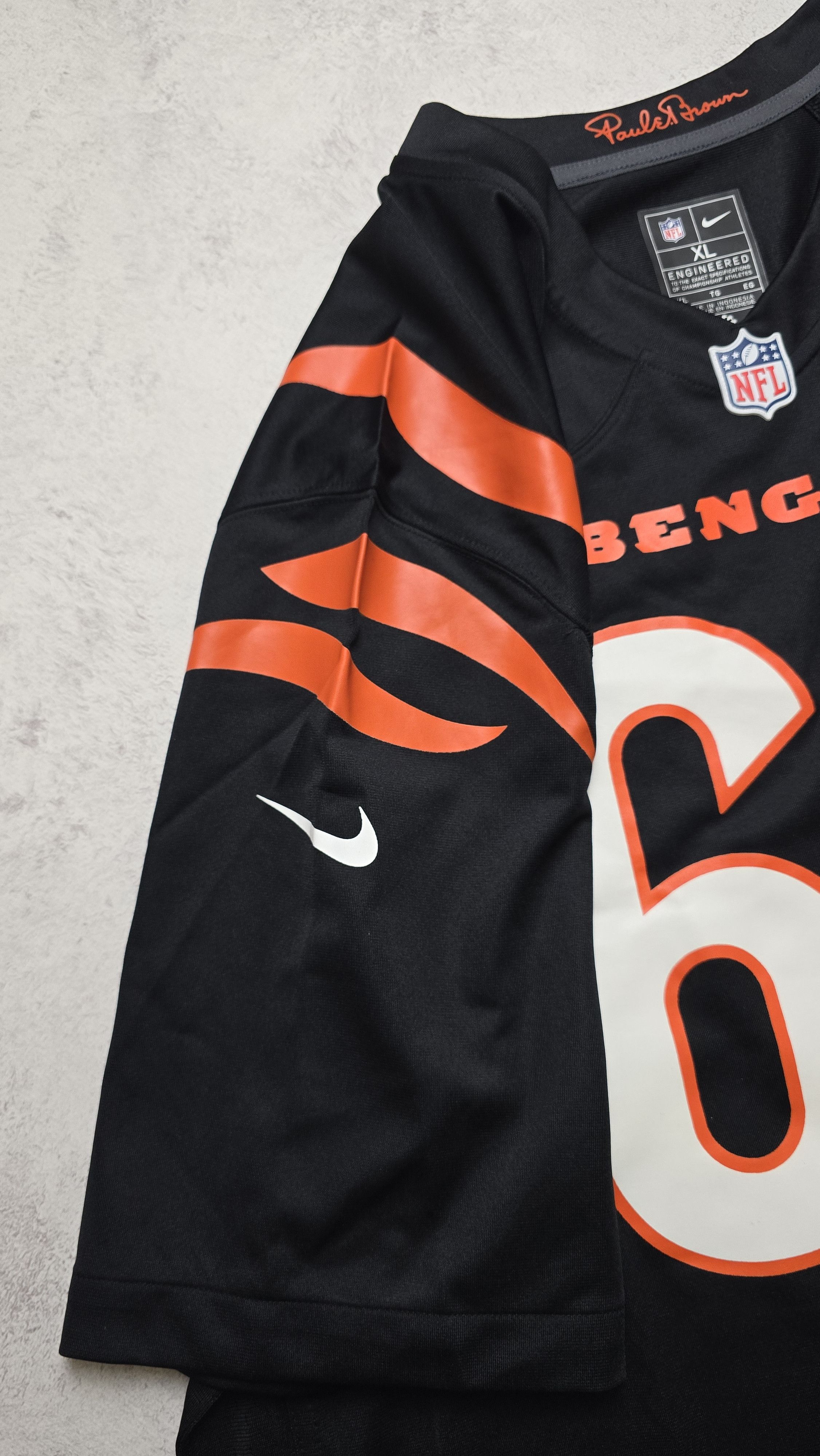Nike Nate Gilliam #66 Bengals Nike NFL Game Jersey Size US XL / EU 56 / 4 - 8 Thumbnail