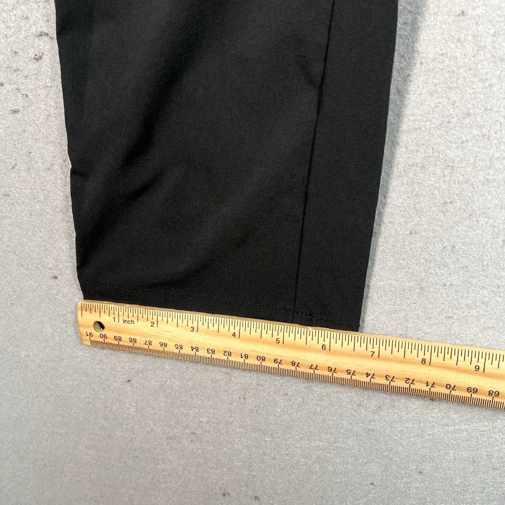 Mango VINTAGE Mango Pants Womens Small Black Tapered Leg Stretch Size 28" / US 6 / IT 42 - 6 Thumbnail