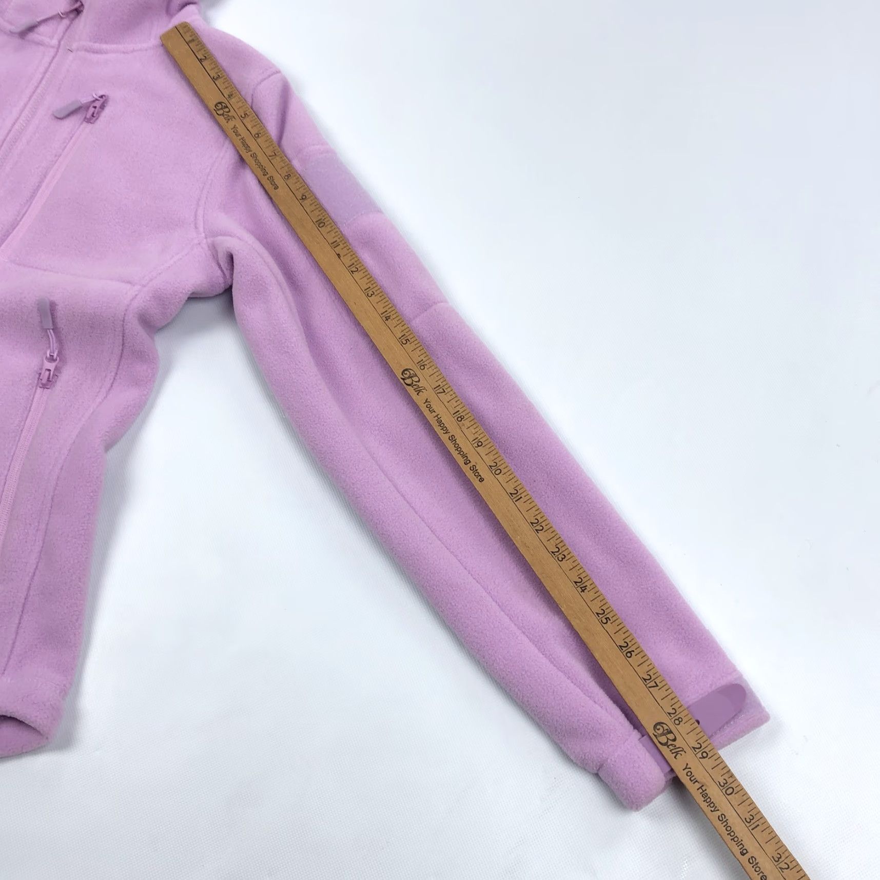 Vintage VINTAGE BÆRSKIN Women's Lilac Fleece Tactical Hoodie Full Zip Jacket S Size S / US 4 / IT 40 - 7 Thumbnail