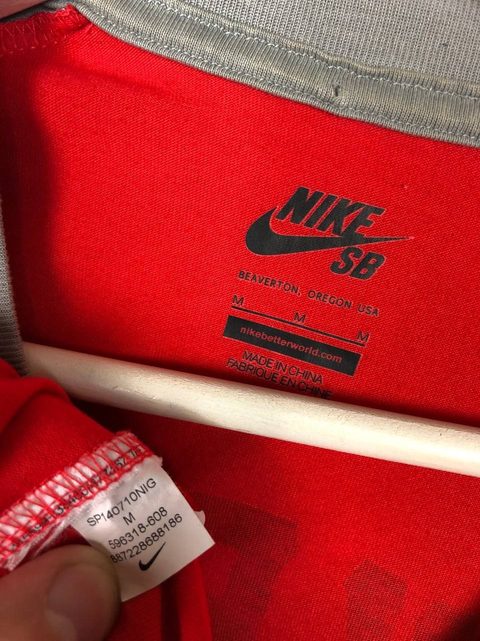 Nike Nike SB Longsleeve Pullover Big Back Logo size M Size US M / EU 48-50 / 2 - 10 Thumbnail