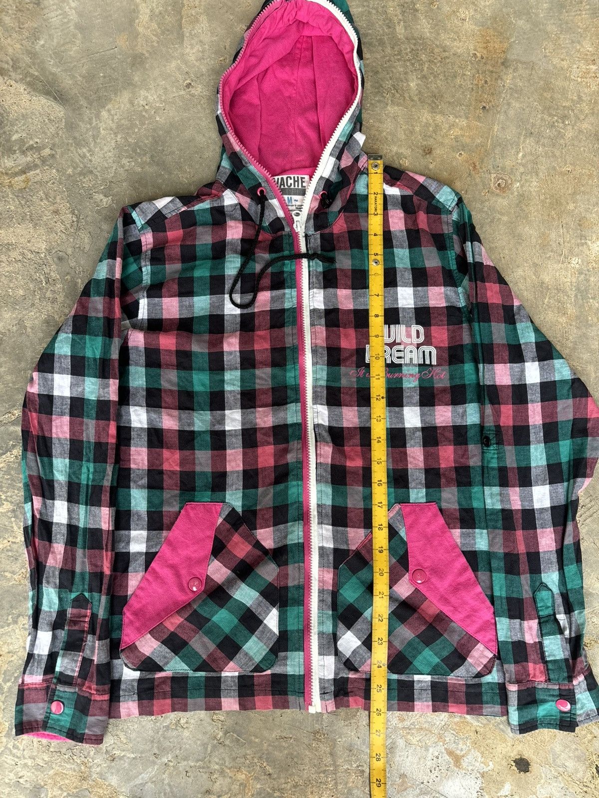 Hysteric Glamour Y2k Vache Wild Dream Multi color Punk Style Full Zipper Size US M / EU 48-50 / 2 - 15 Thumbnail