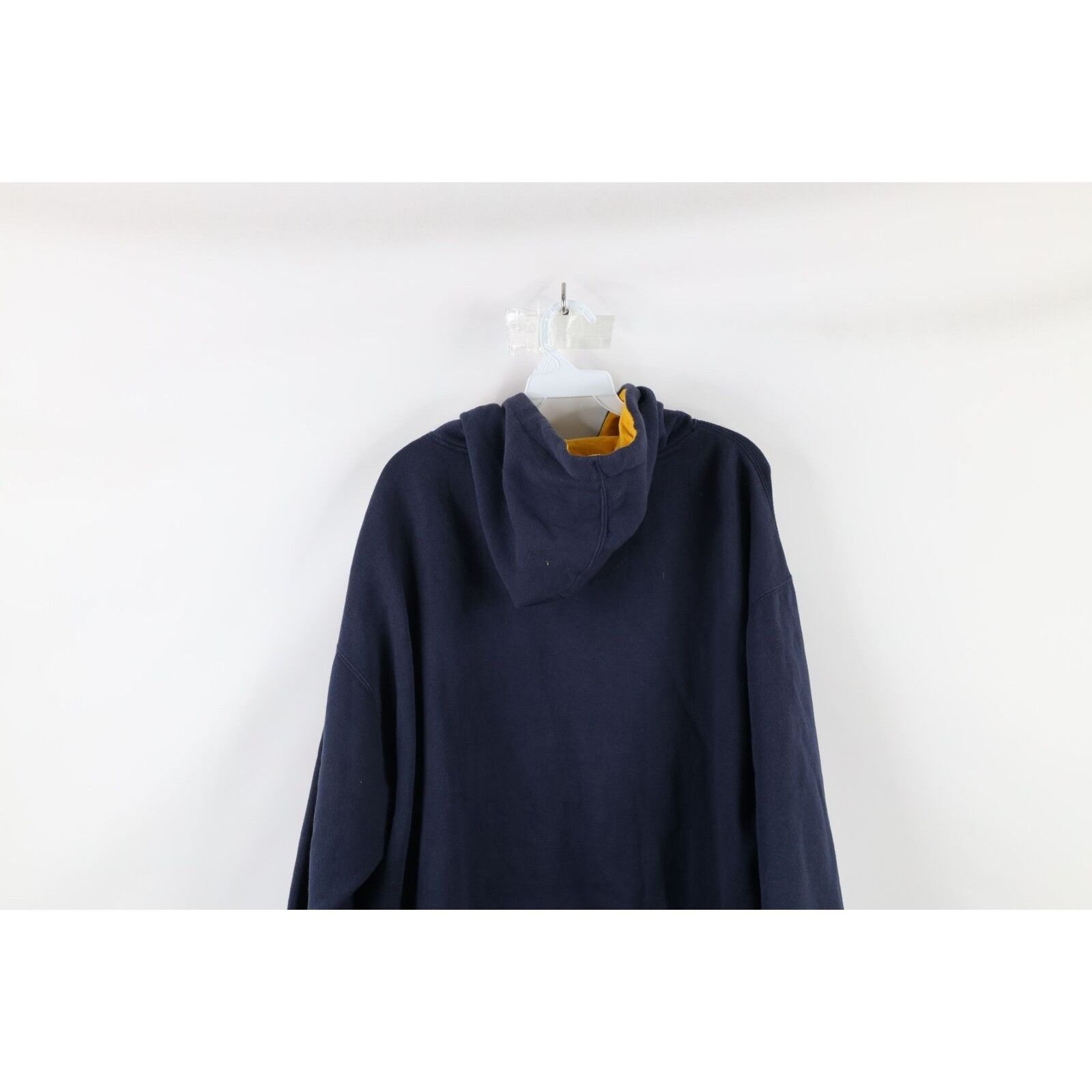 Vintage Vintage Distressed University of Michigan Script Hoodie Size US XL / EU 56 / 4 - 12 Thumbnail