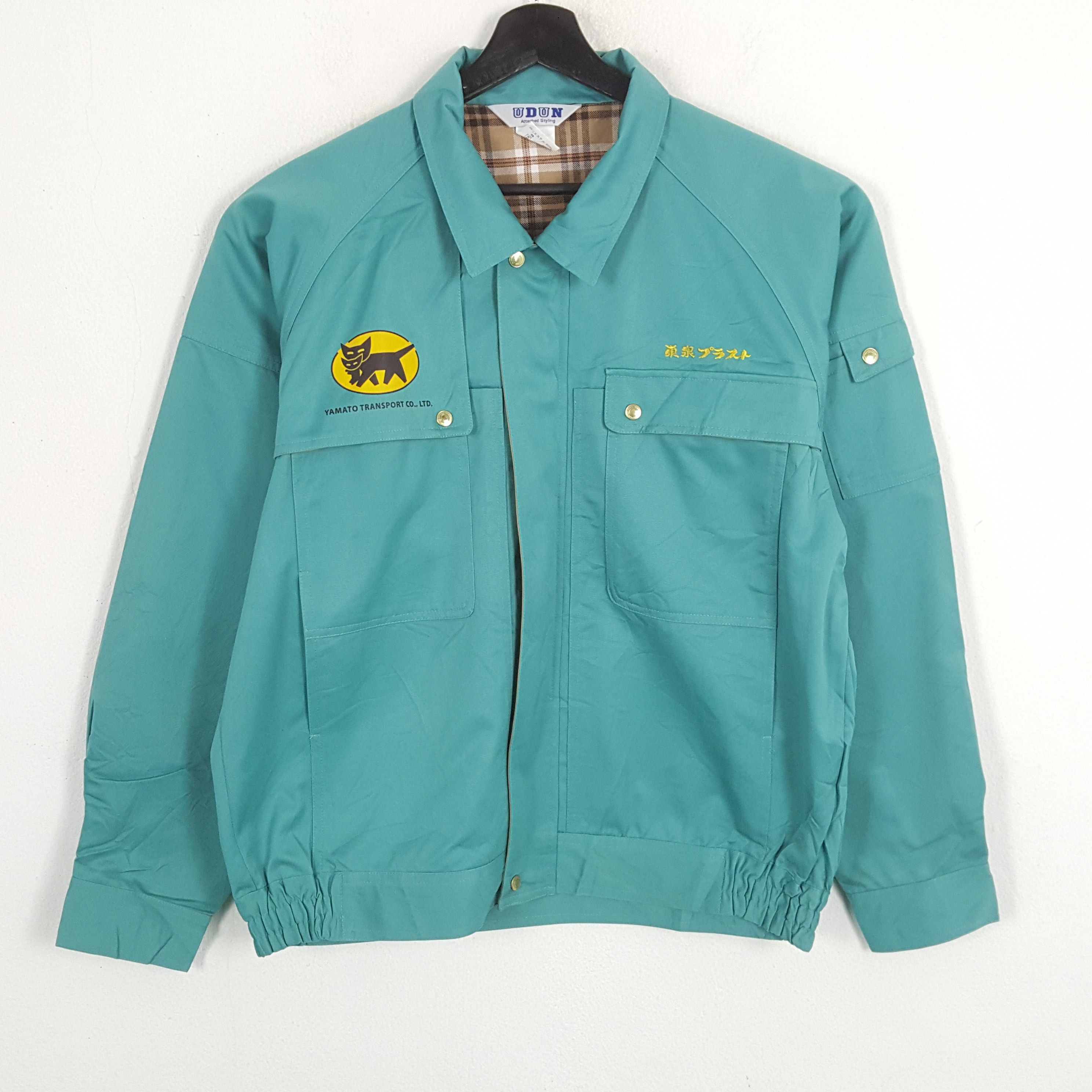 Japanese Brand × Vintage YAMATO TRANSPORT Japanese Brand Workwear Custom Jacket Size US L / EU 52-54 / 3 - 3 Thumbnail