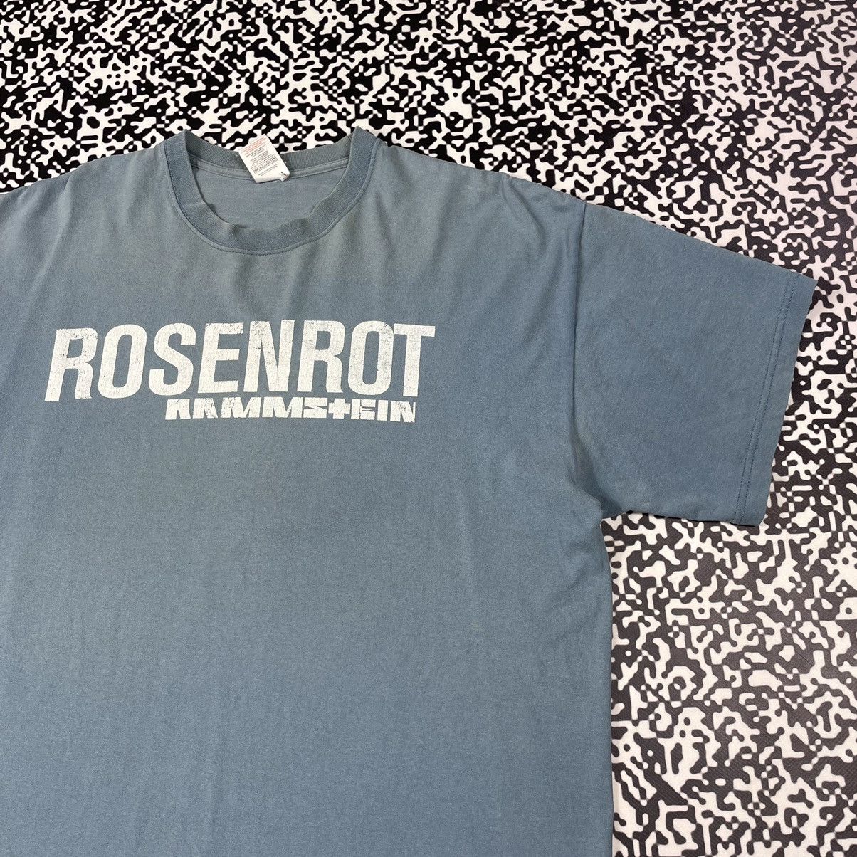 Band Tees × Vintage Vintage 00s Rammstein RosenRot 2005 Band Rock T-shirt Size US XL / EU 56 / 4 - 5 Thumbnail