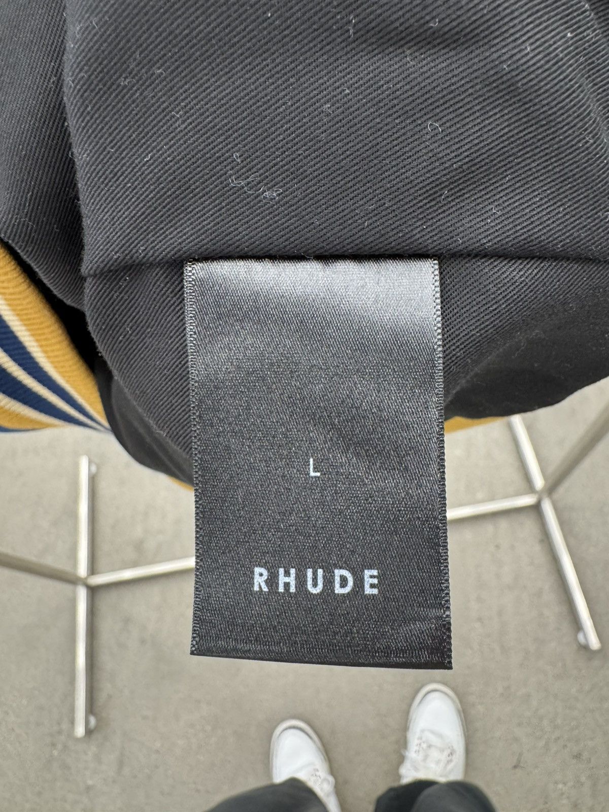 Rhude Rhude Palm Eagles Souvenir Jacket Mustard Size US L / EU 52-54 / 3 - 4 Thumbnail