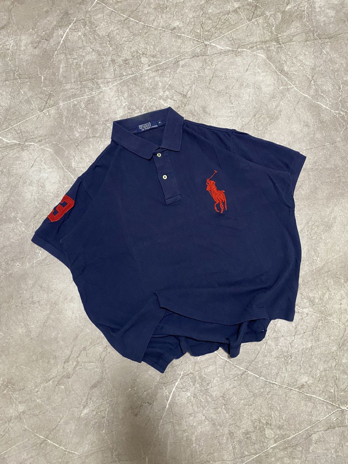 Polo Ralph Lauren Vintage 90s Polo Ralph Lauren Big Pony #3 Polo Chief Keef Size US M / EU 48-50 / 2 - 1 Thumbnail