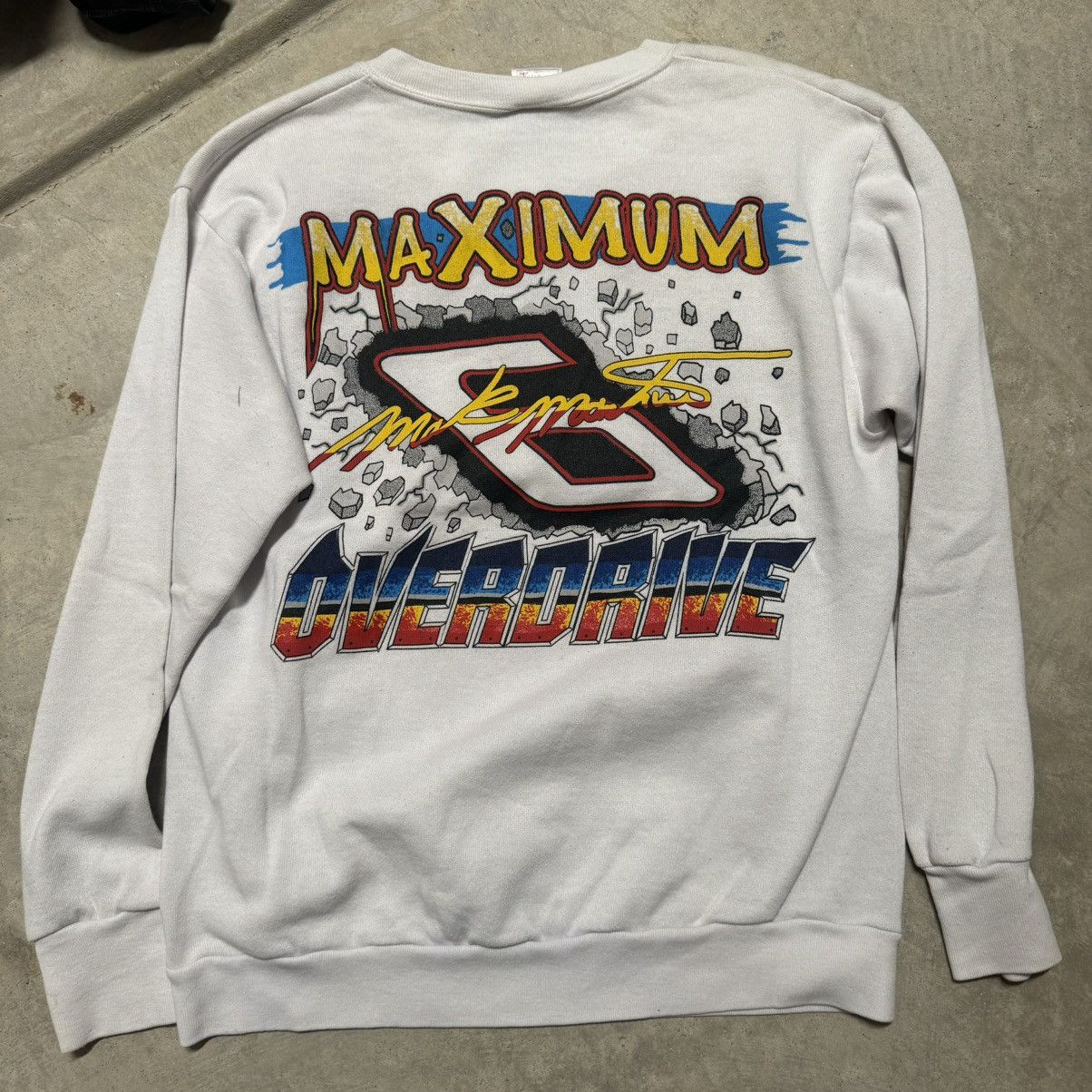 NASCAR × Vintage vintage 90s NASCAR mark martin racing double-sided crewneck Size US M / EU 48-50 / 2 - 2 Thumbnail