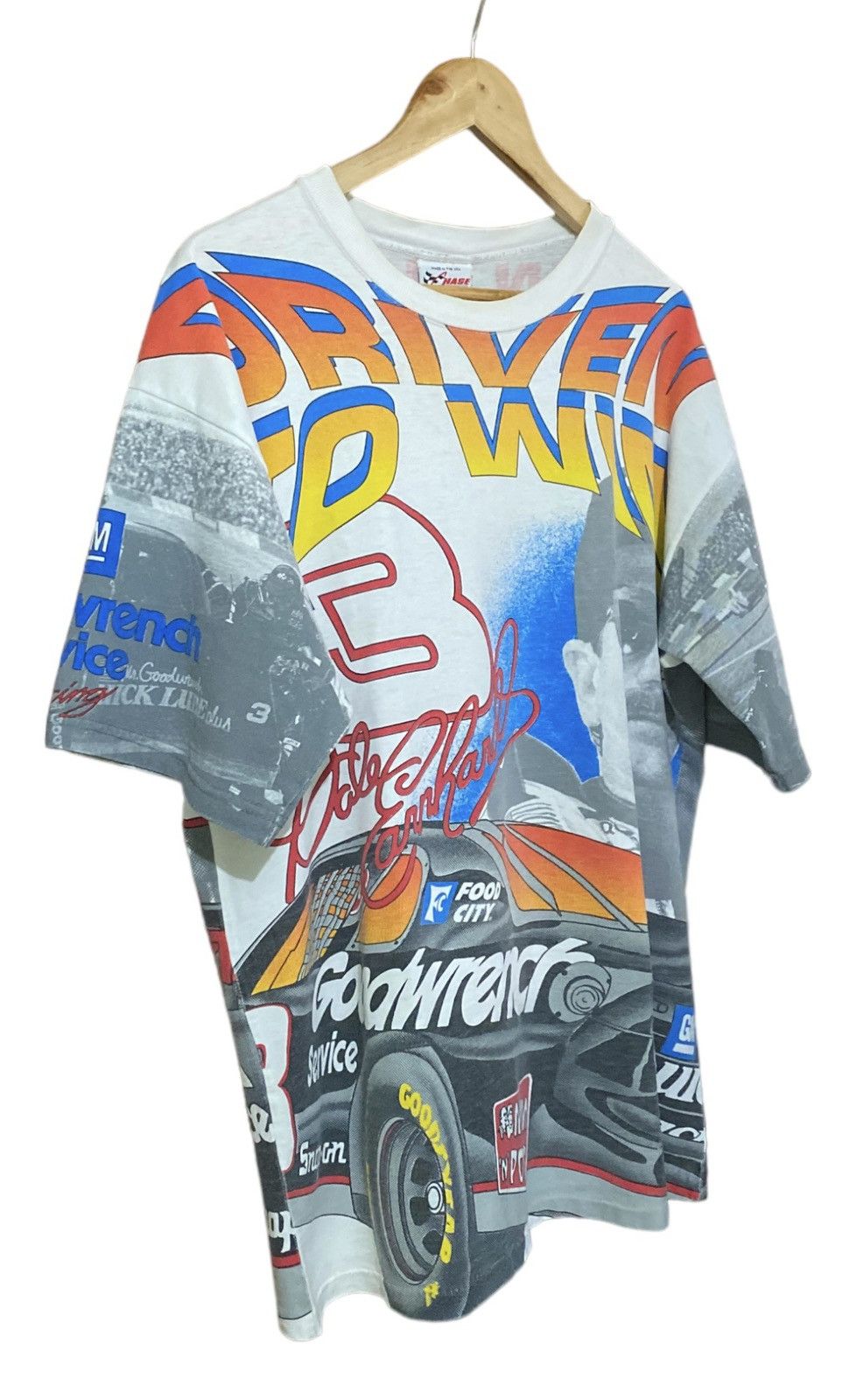 Gear for Sports 1996 DALE E. SR "Driving To Win" NASCAR AOP Size US M / EU 48-50 / 2 - 3 Thumbnail