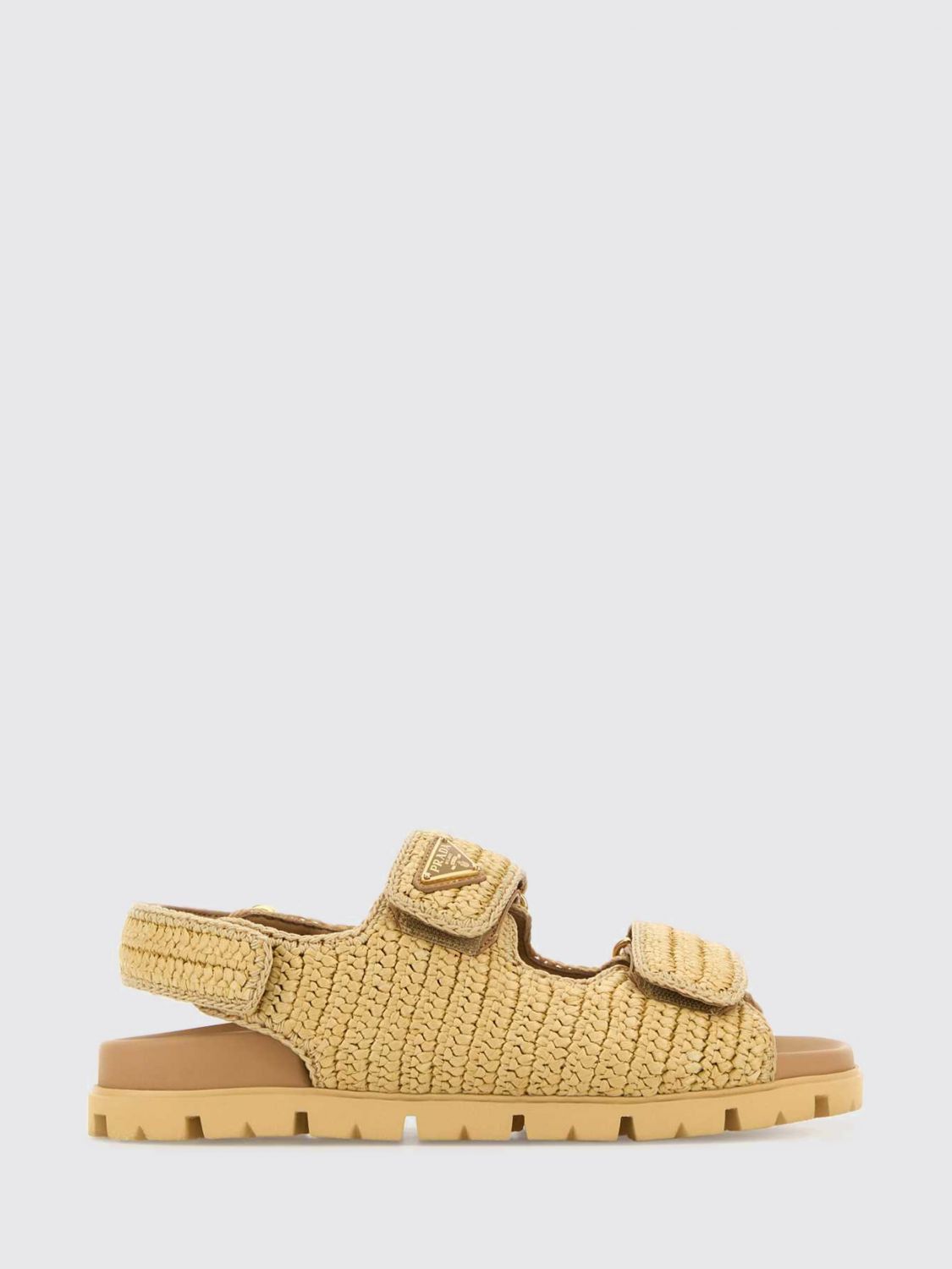 Prada Prada Heeled Sandal Woman Natural Size US 6 / IT 36 - 1 Preview