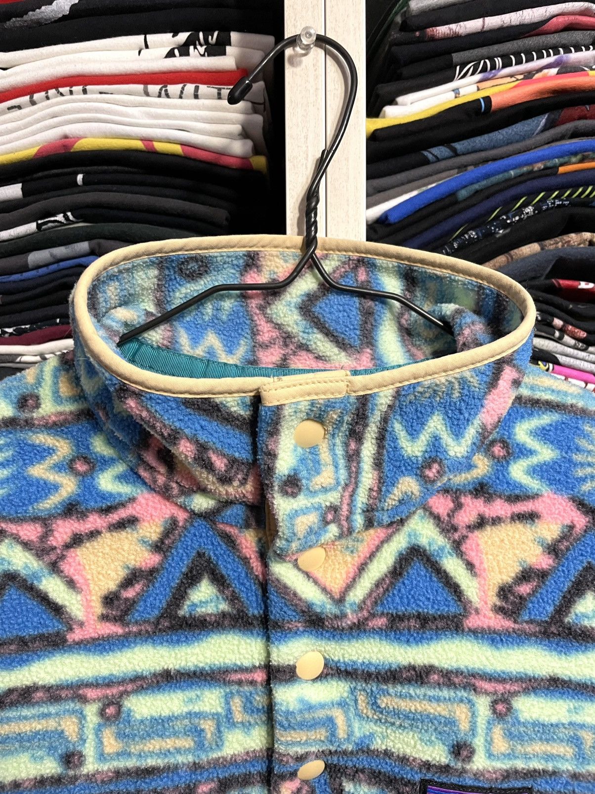 Patagonia Vintage Patagonia Synchilla Fleece Pullover Jacket Aztec Size US XS / EU 42 / 0 - 9 Thumbnail