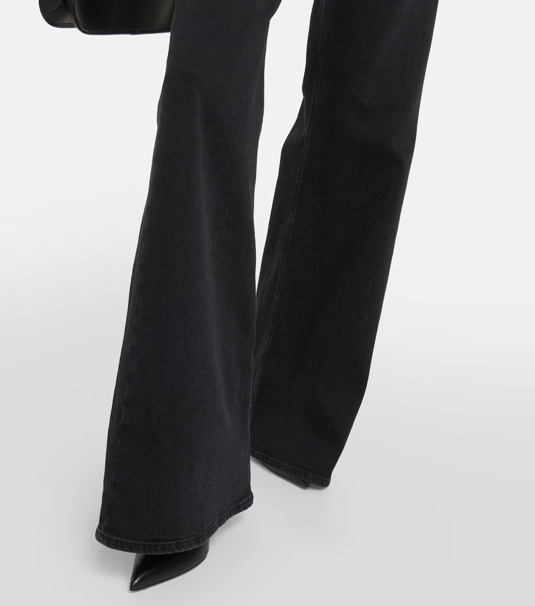 Balmain o1y0625 Denim Pant in Black Size 26" / US 2 / IT 38 - 4 Thumbnail