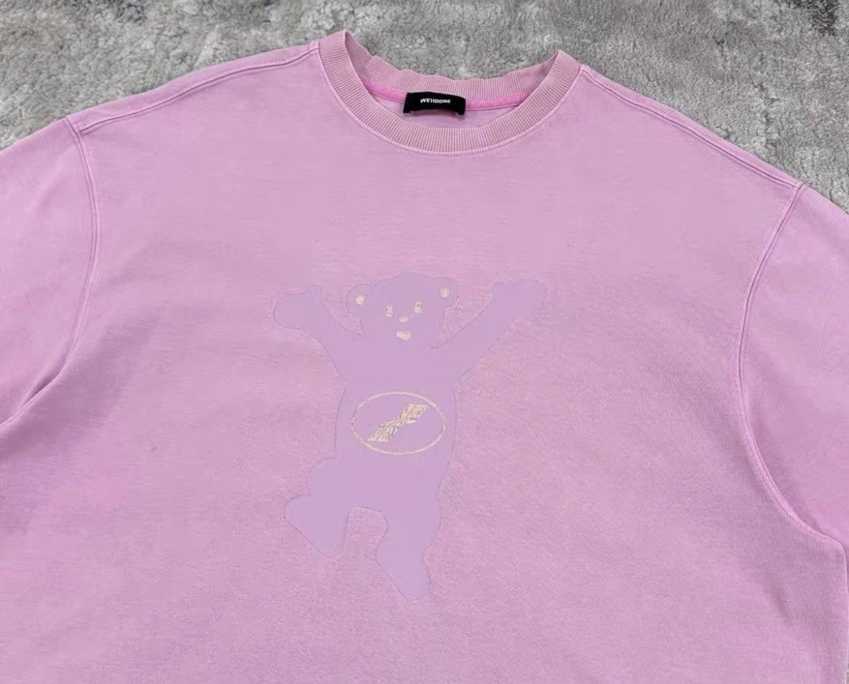 WE11DONE We11done Thermal Teddy Bear Short Sleeve T-Shirt Size US M / EU 48-50 / 2 - 3 Thumbnail