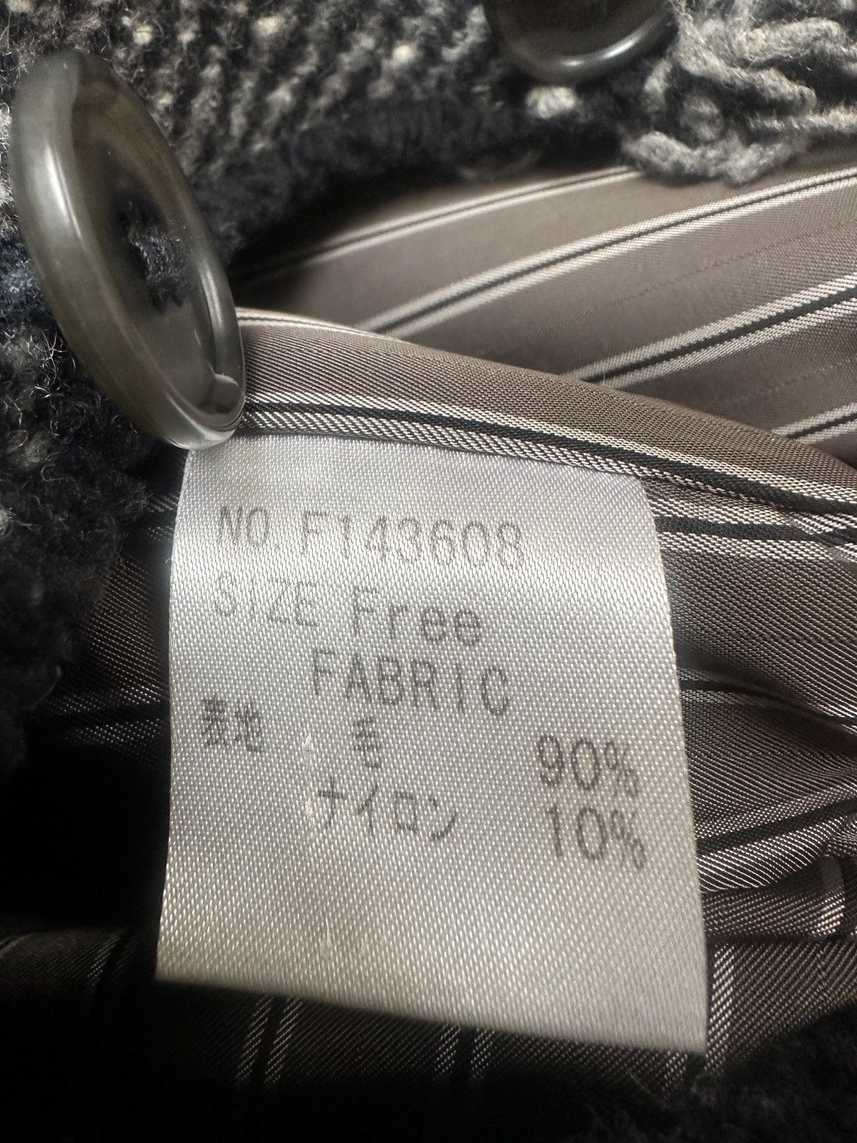 Japanese Brand Japanese designer Full Nelson Distressed wool long coat Size M / US 6-8 / IT 42-44 - 11 Thumbnail