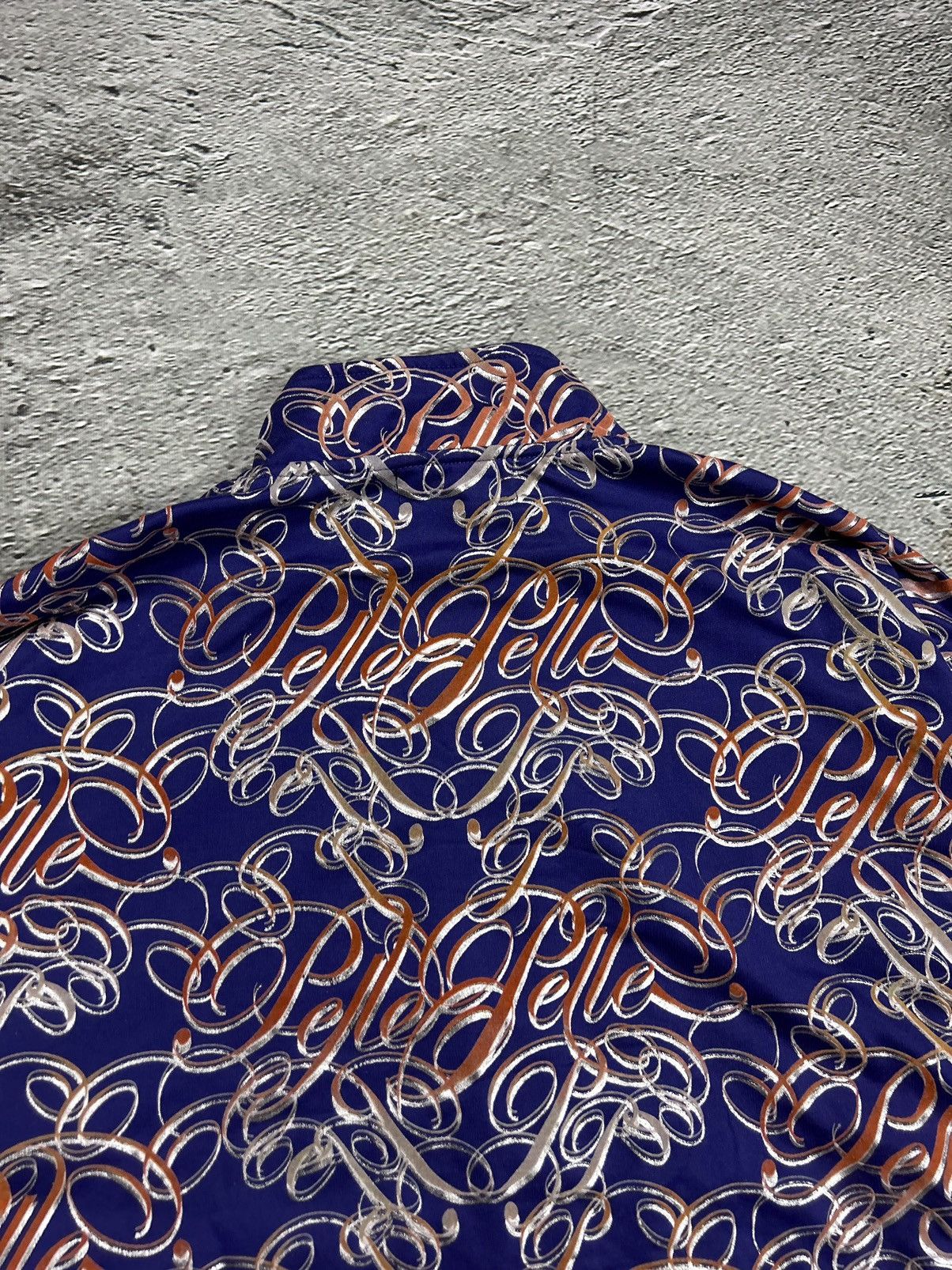 Pelle Pelle Pelle Pelle track jacket monogram big logo 90s purple Y2K Size US XXL / EU 58 / 5 - 9 Thumbnail