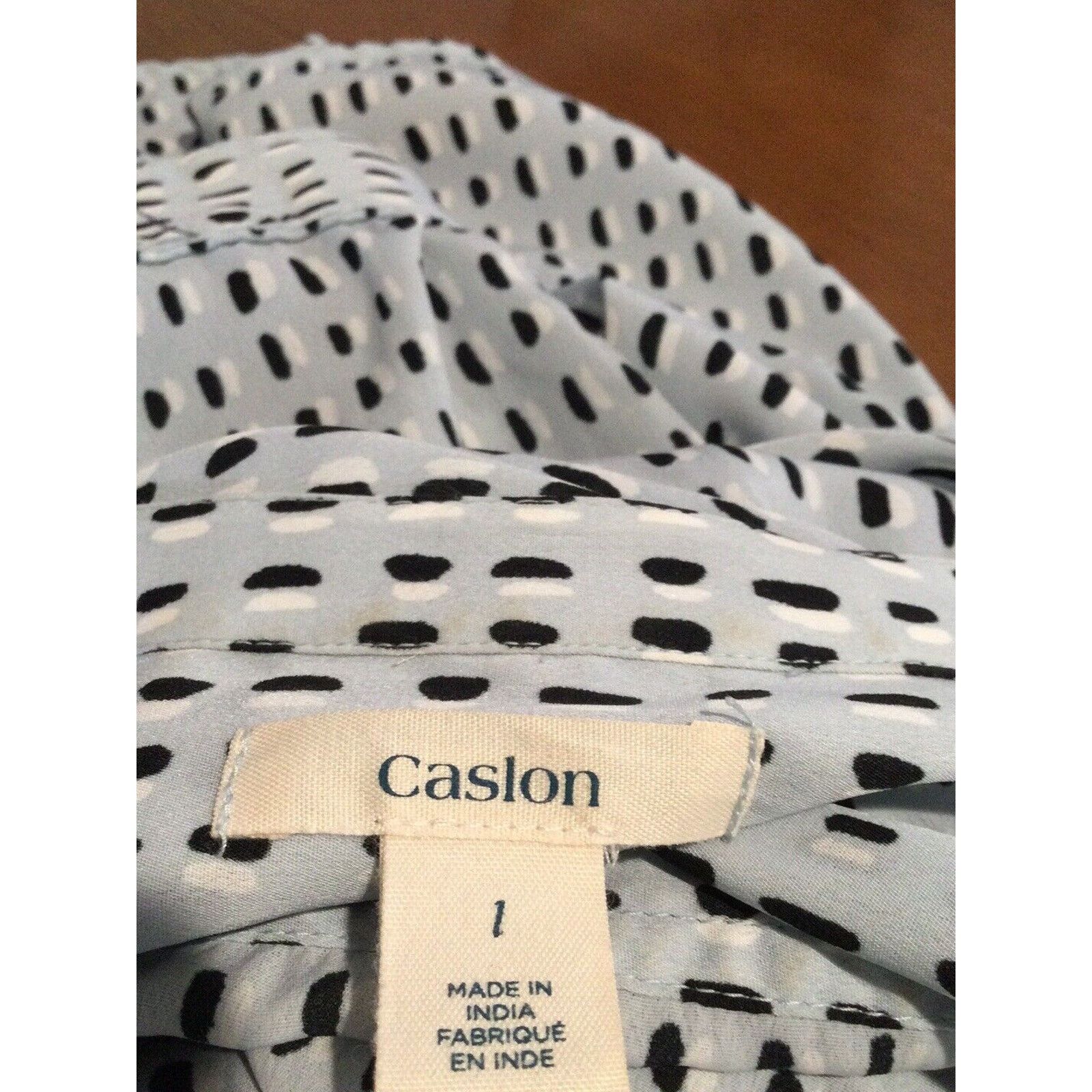 Other Caslon Long Sleeve 3/4 Button Front Tunic Sz 1/1X/14W/16W Size ONE SIZE - 10 Thumbnail