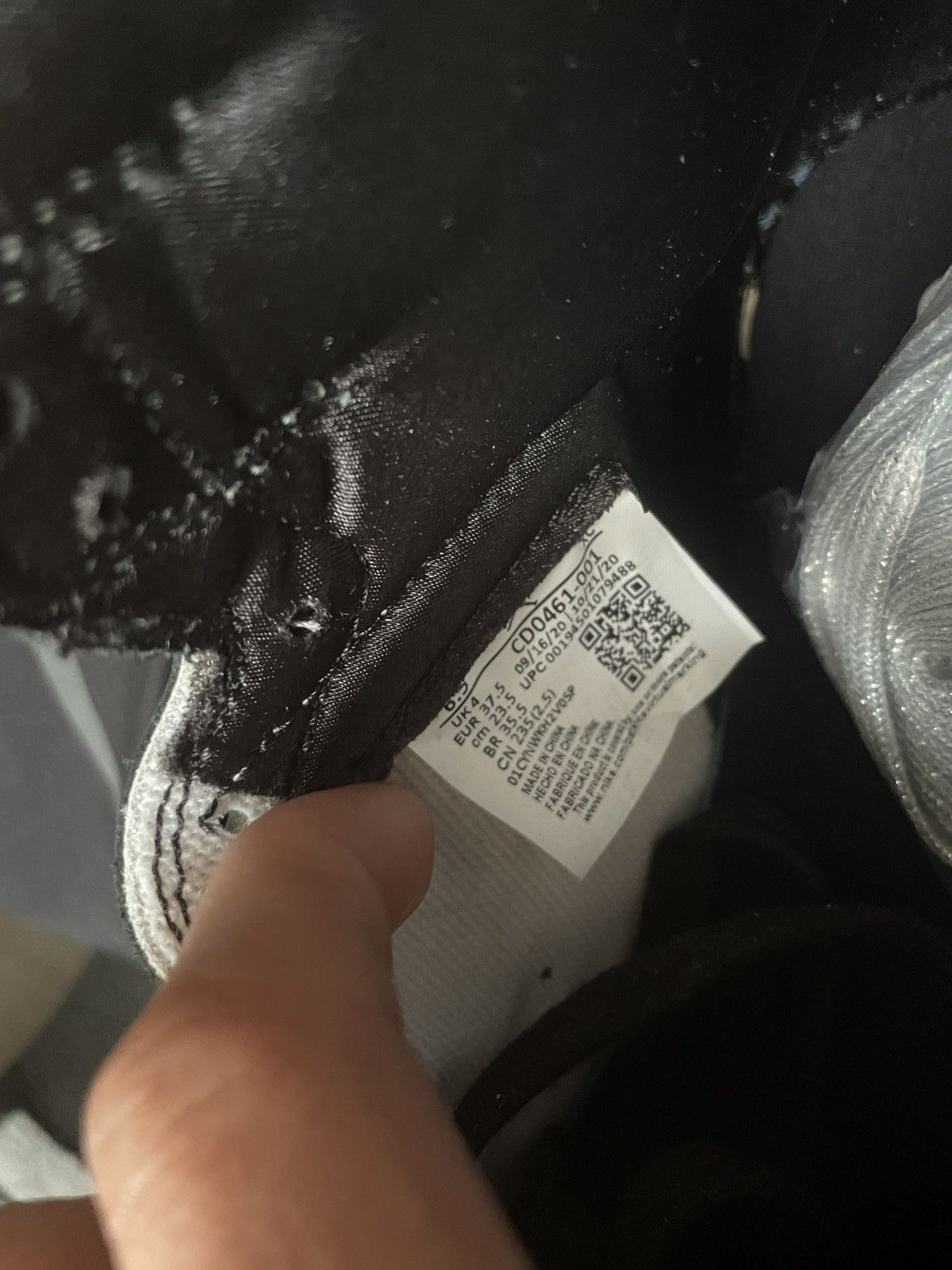 Jordan Brand × Nike SILVER TOE JORDAN 1 Size US 6.5 / IT 36.5 - 9 Thumbnail
