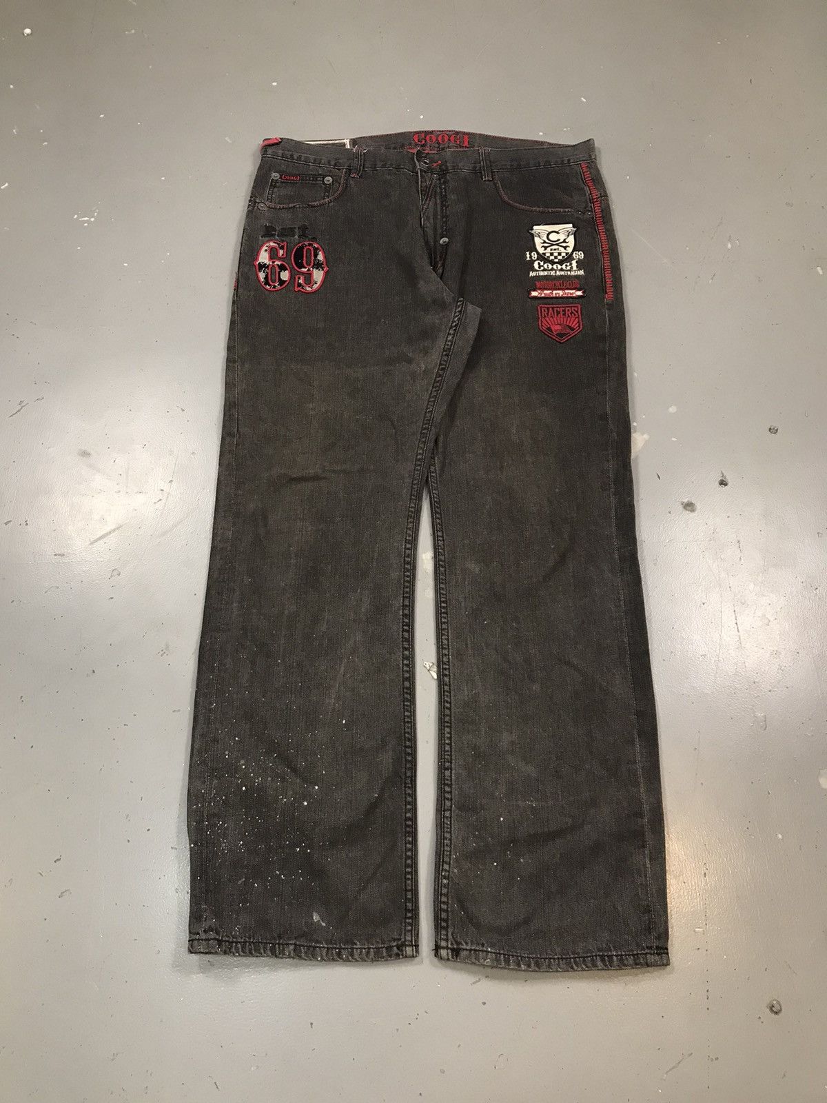 Coogi × Vintage Vintage Coogi patch work straight fit denim Size US 40 / EU 56 - 1 Thumbnail