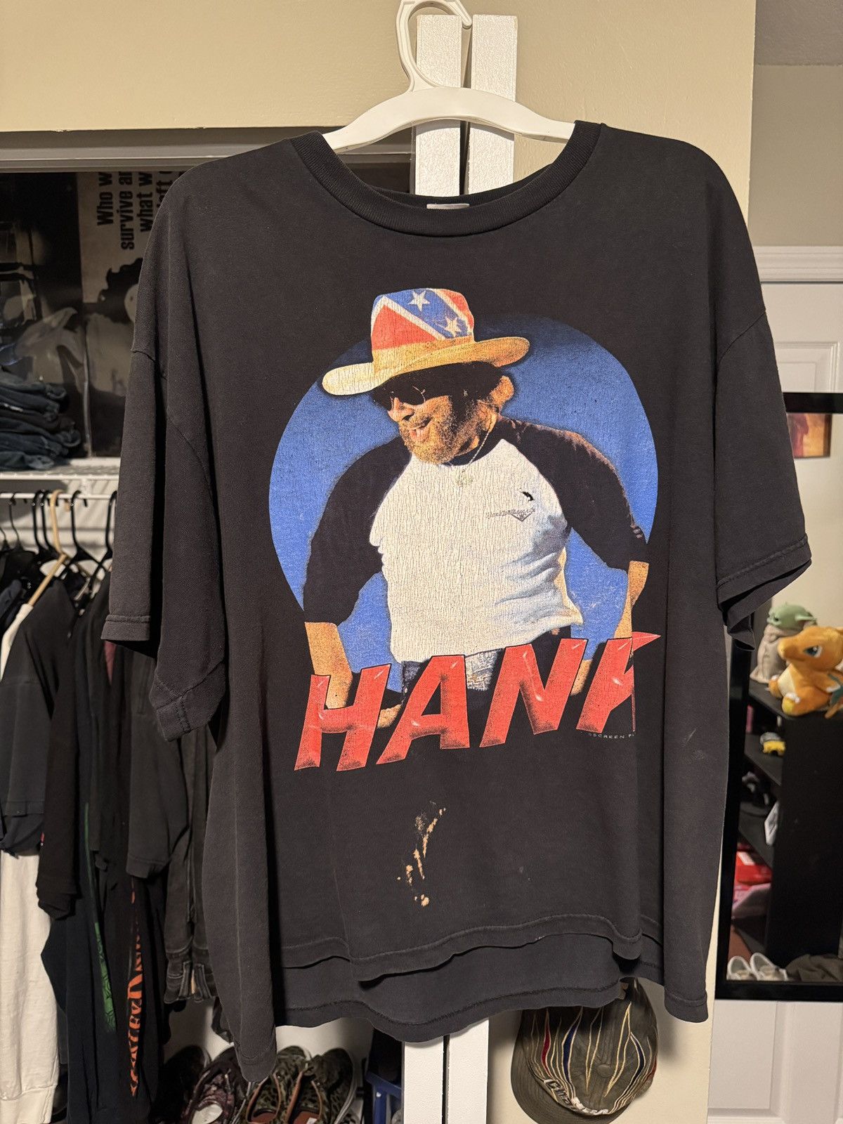 Vintage Hank Jr 2005 Vintage Tee Size US XL / EU 56 / 4 - 1 Thumbnail