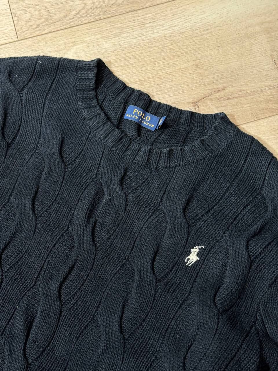 Polo Ralph Lauren Polo Ralph Lauren Cable Knit Sweater Size L / US 10 / IT 46 - 2 Thumbnail