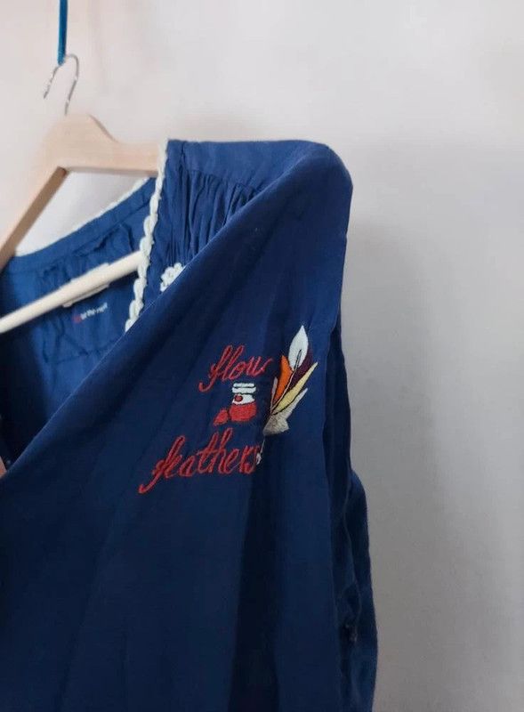 Vintage Odd Molly cotton top 12 Size M / US 6-8 / IT 42-44 - 6 Thumbnail