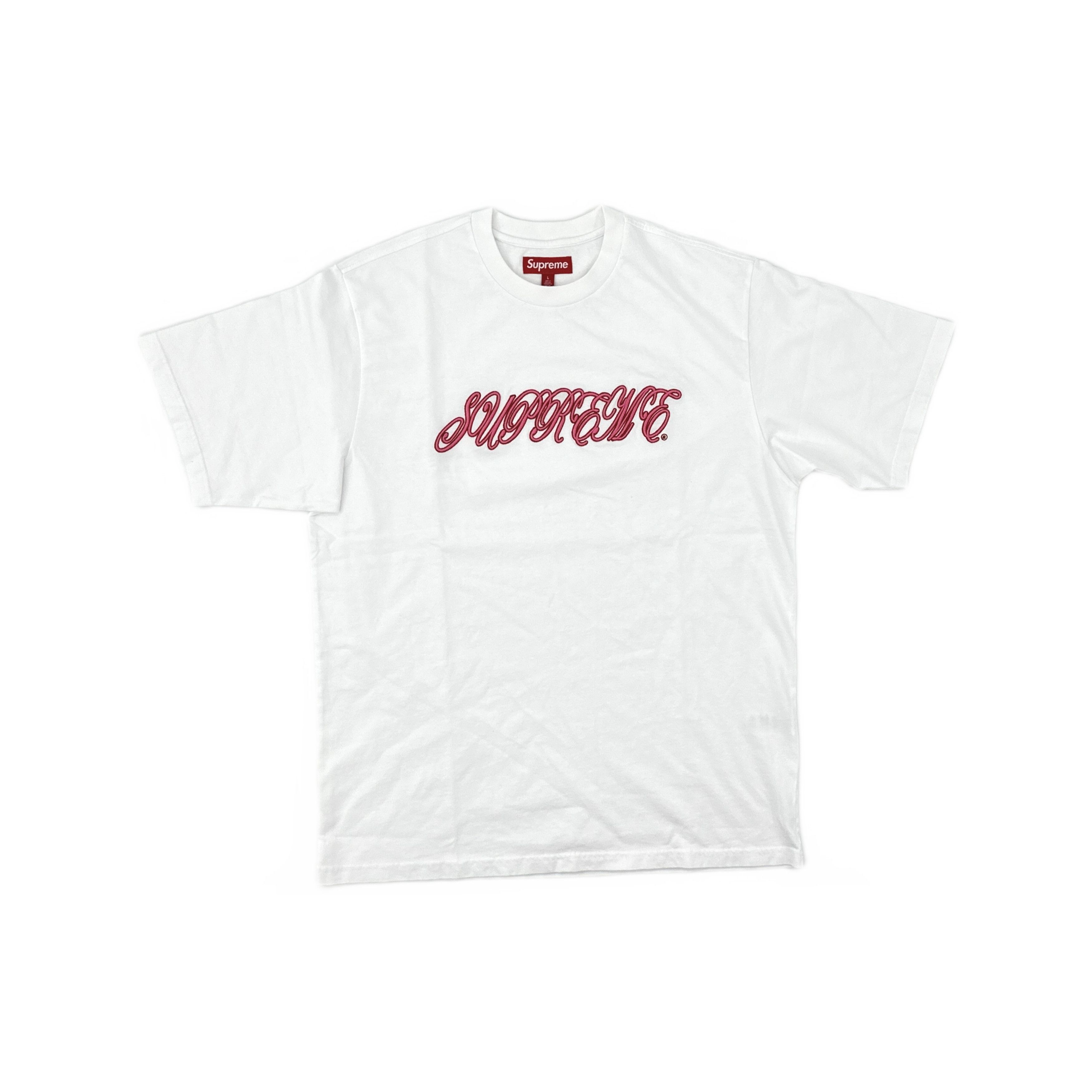Supreme Supreme Raised Script S/S Top Size L Size US L / EU 52-54 / 3 - 1 Thumbnail