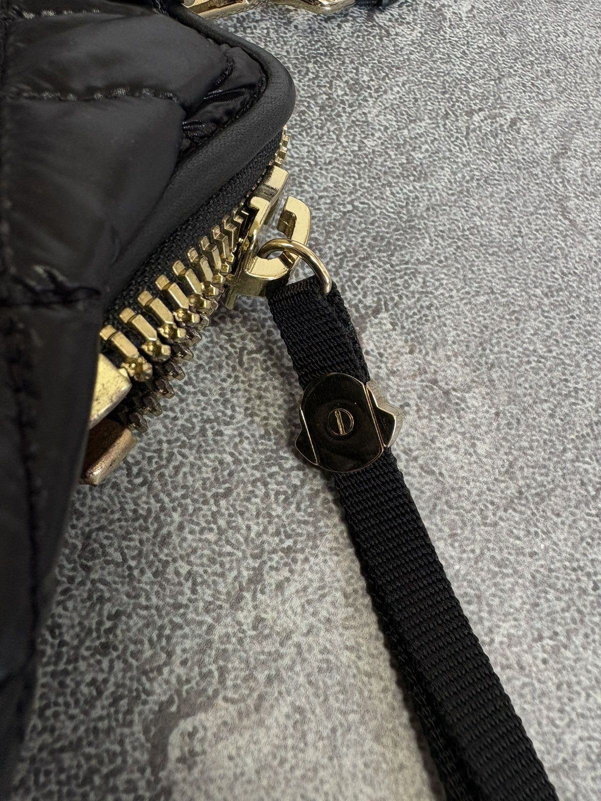 Moncler MONCLER Black Quilted Nylon ELIANNE Crossbody Shoulder Bag Size ONE SIZE - 7 Thumbnail