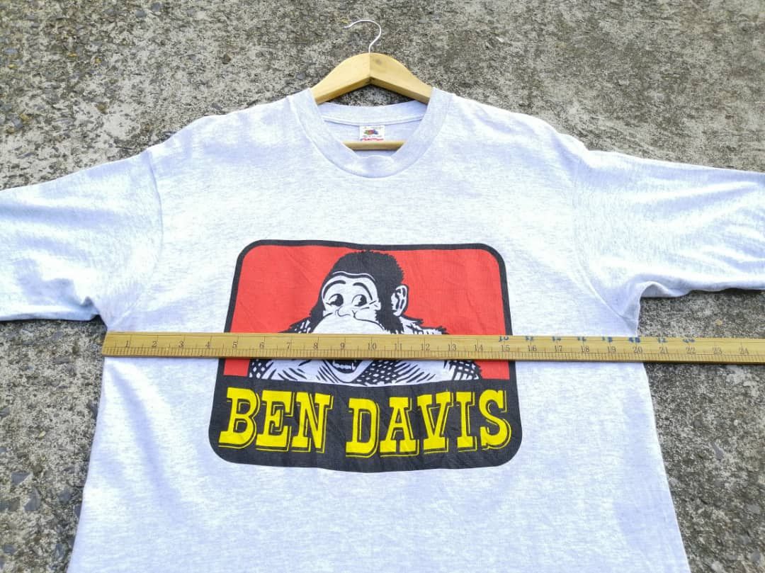 Ben Davis × Fruit Of The Loom × Vintage Vintage 90s Ben Davis Big Logo Tee Size US M / EU 48-50 / 2 - 2 Thumbnail