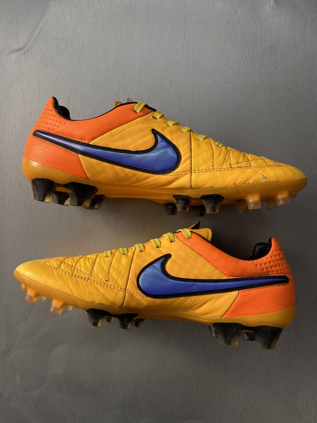 Nike Nike Tiempo Legend V FG Elite Orange Soccer Cleats US 7 Size US 7 / EU 40 - 5 Thumbnail
