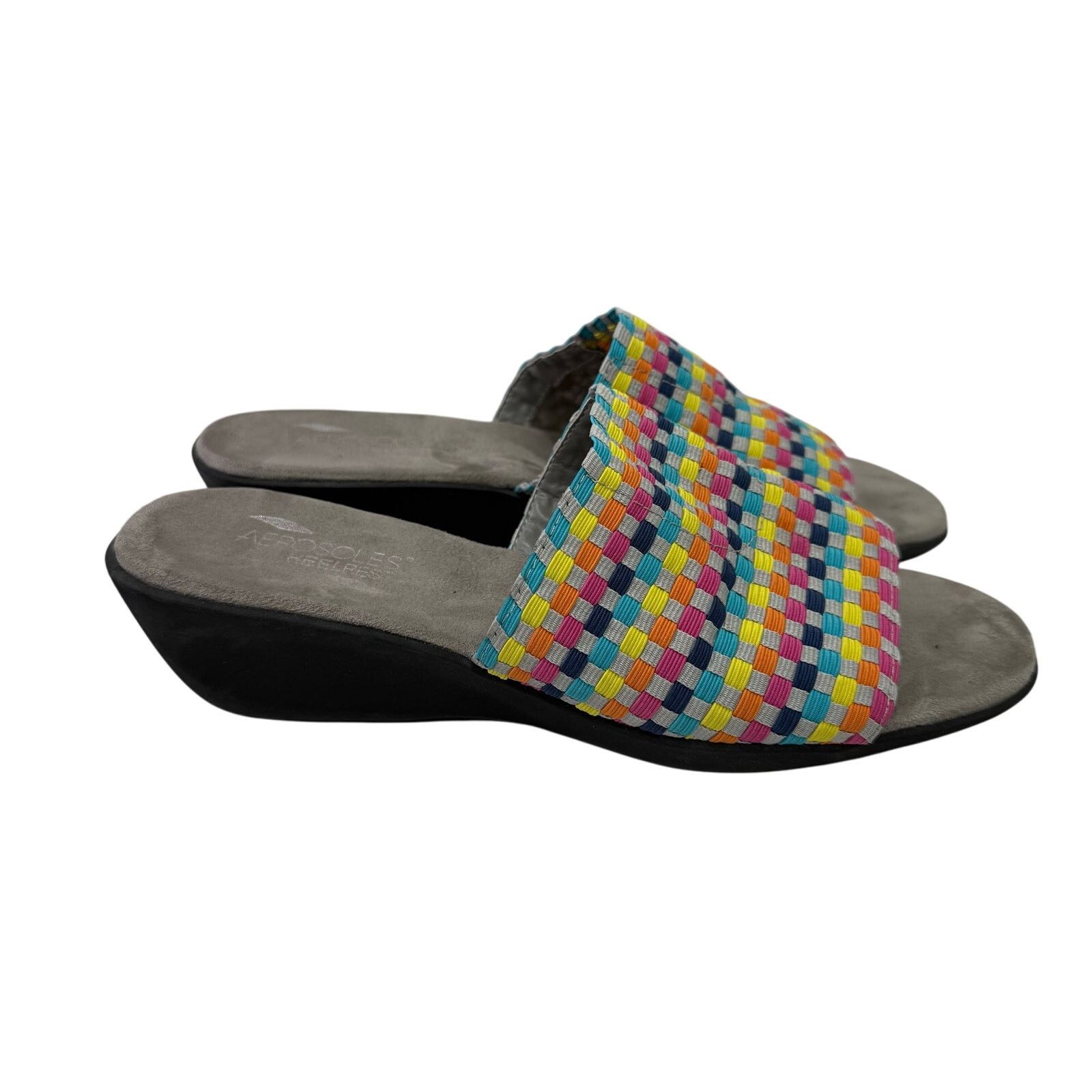 Other Aerosoles Women's Sandals sz 9.5 Slip On Wedge NWOT #M130 Size US 9.5 / IT 39.5 - 4 Thumbnail